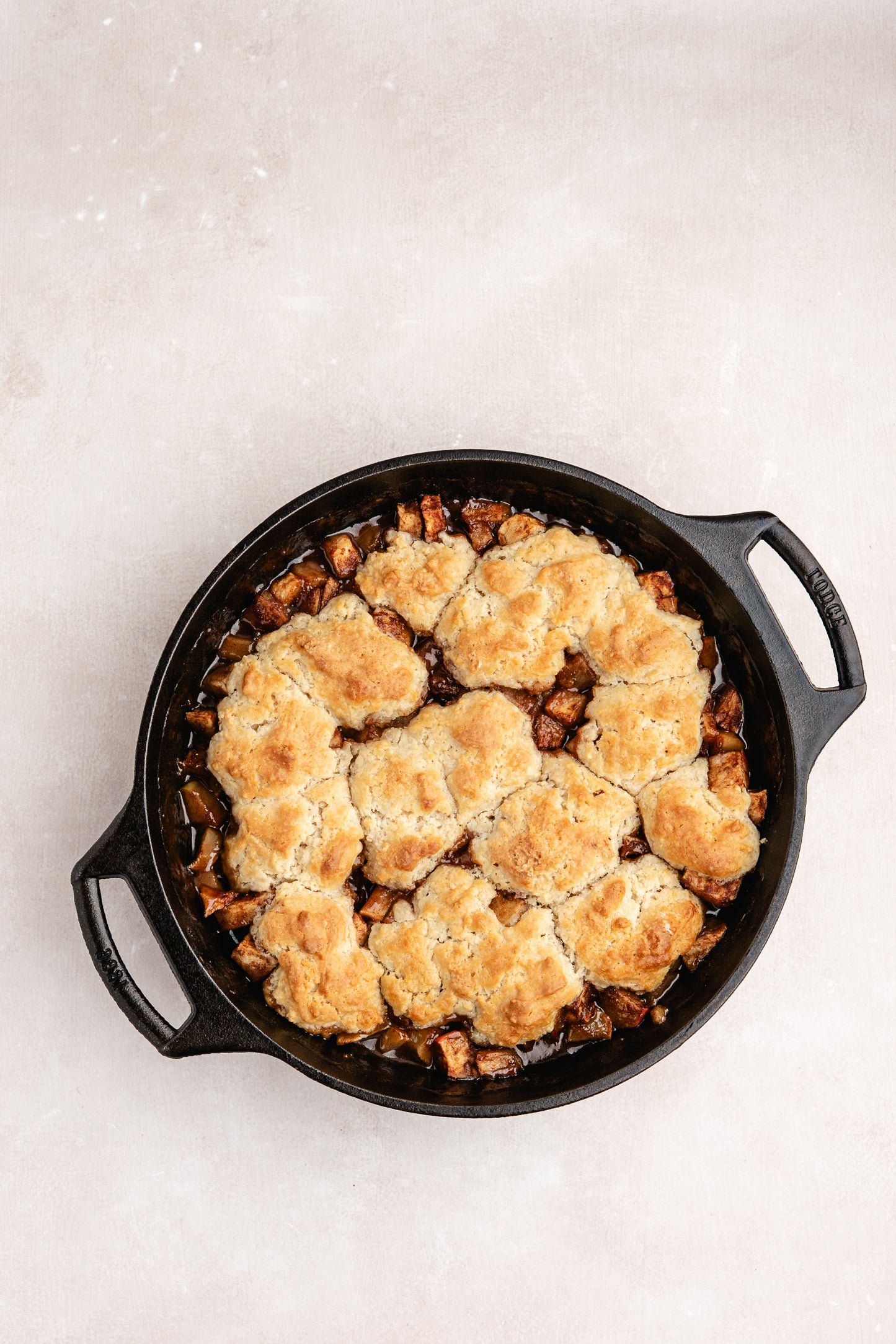 Apple Cobbler Skillet