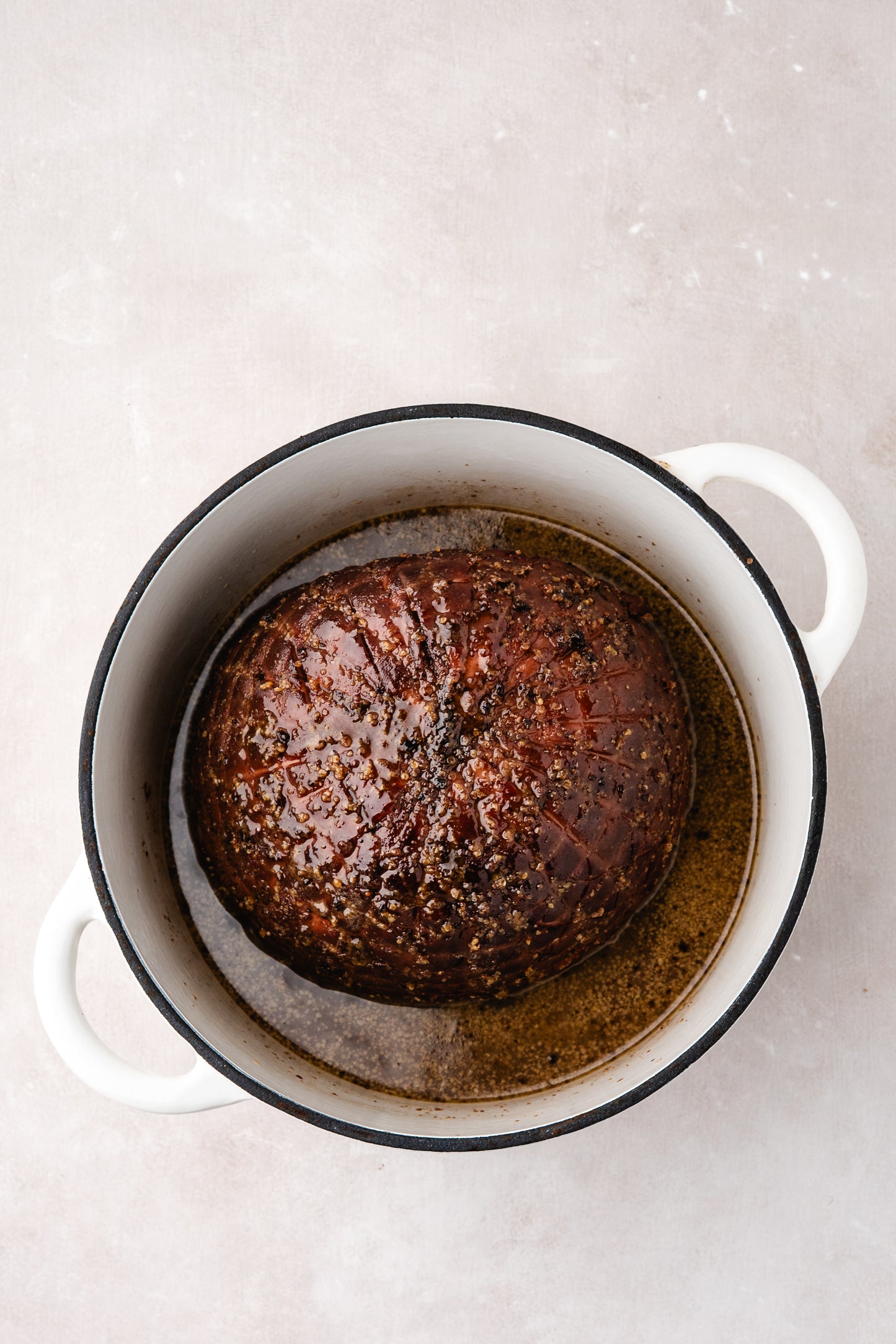 Baked Ham (Brown Sugar Glazed)