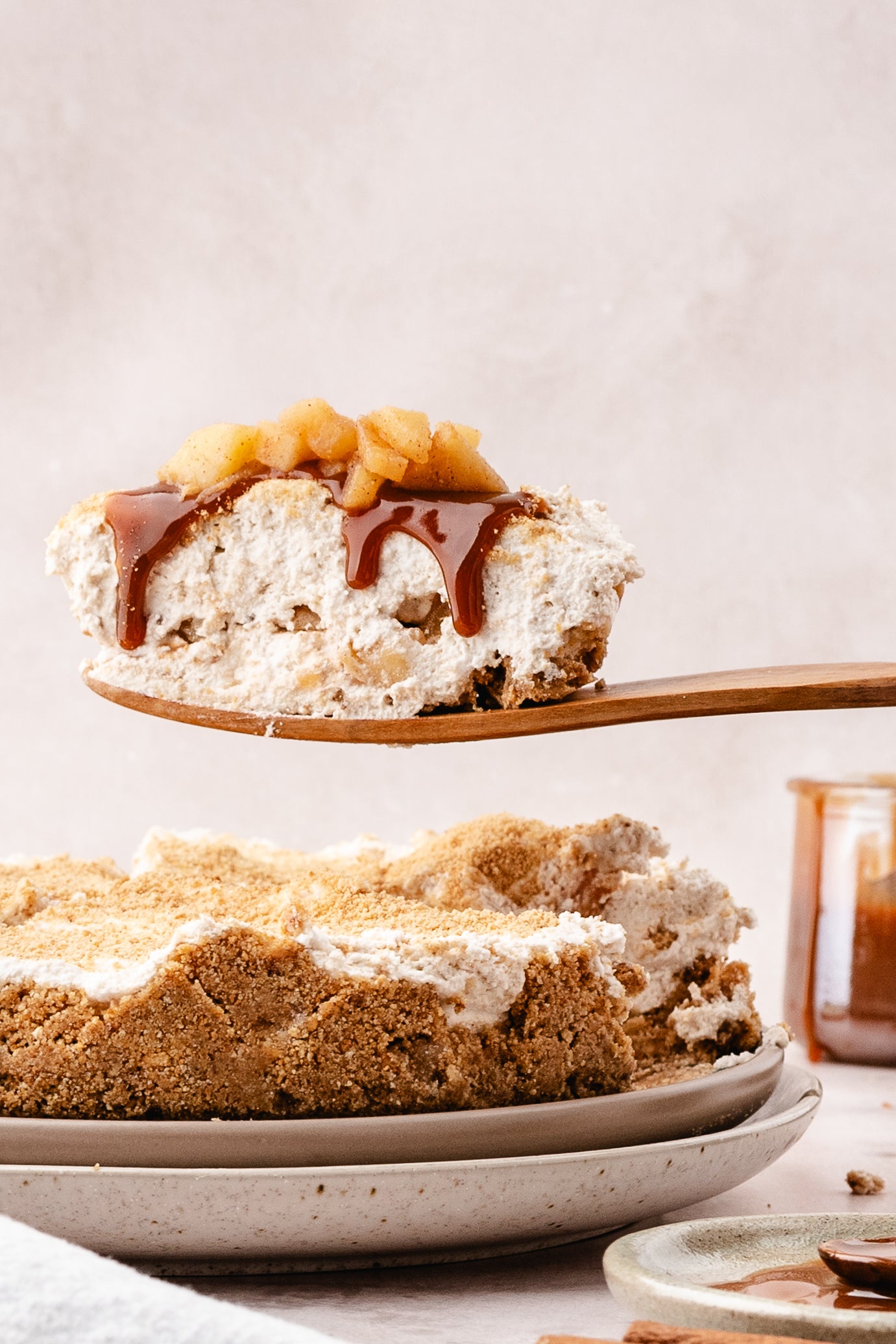 Apple Cheesecake