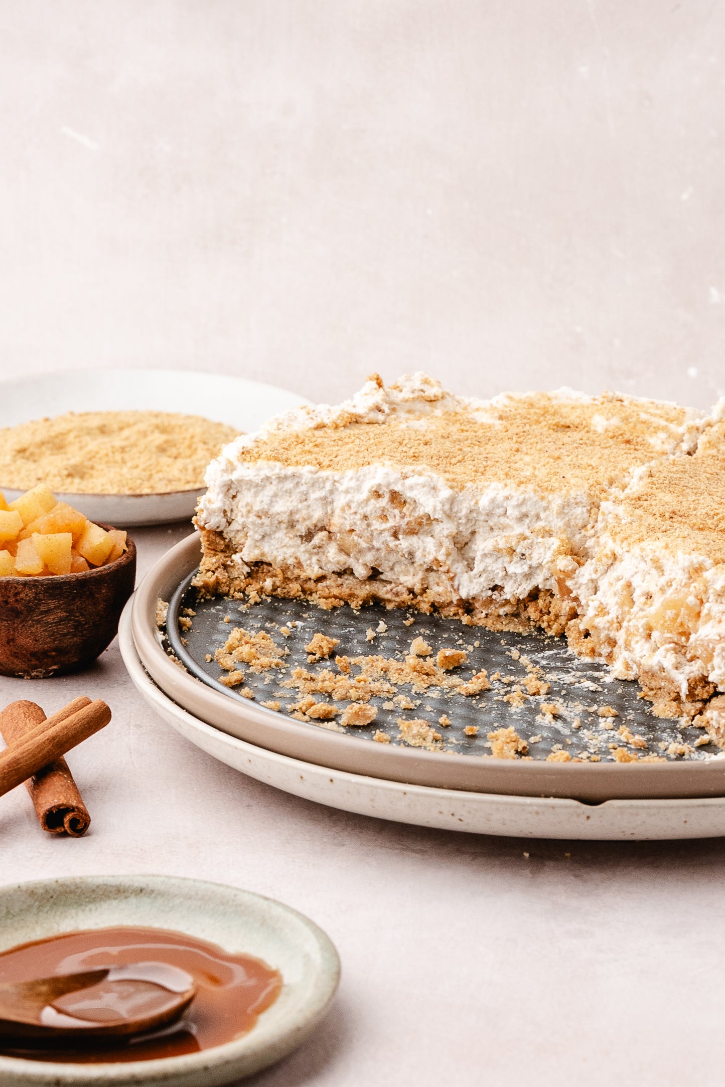 Apple Cheesecake