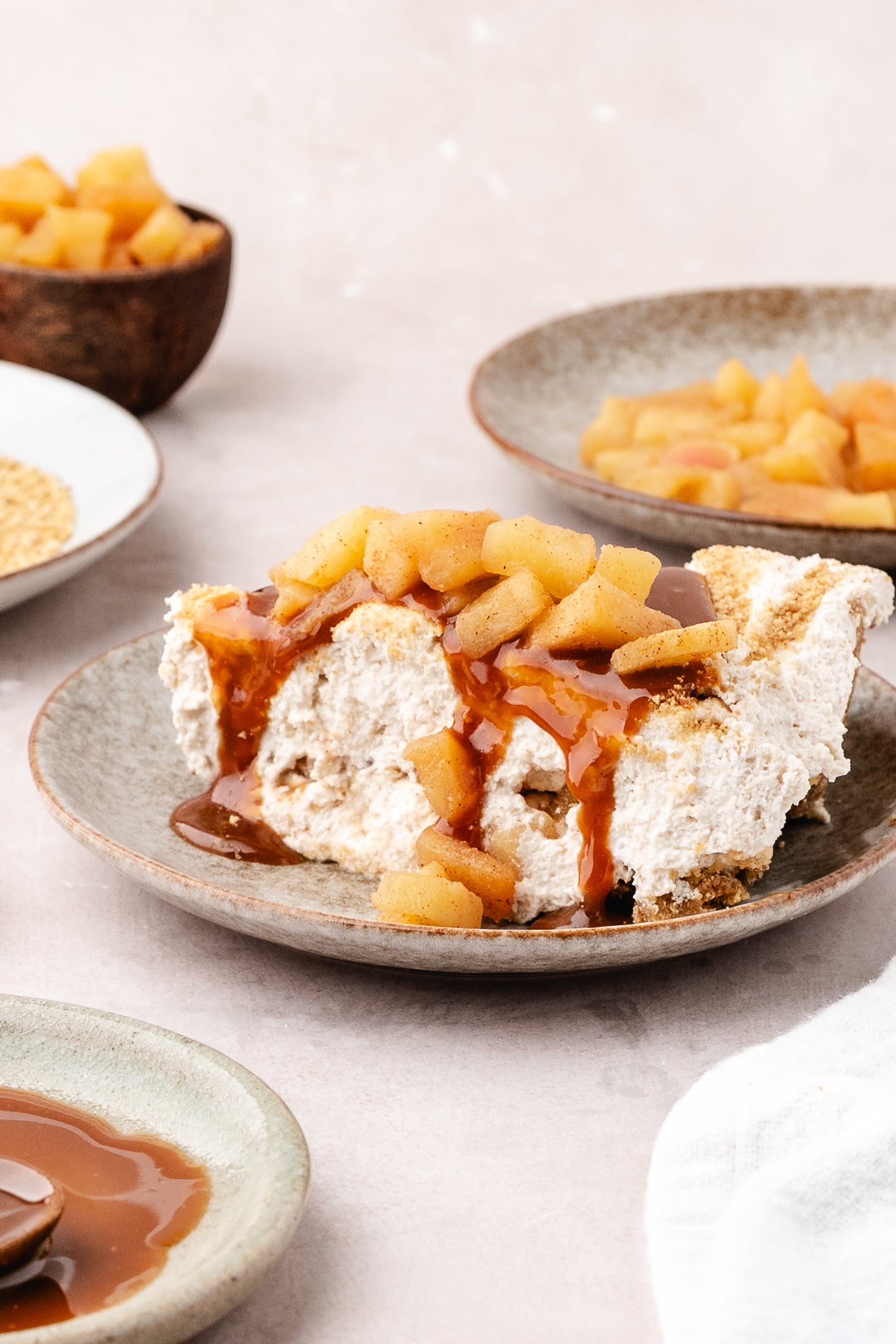 Apple Cheesecake