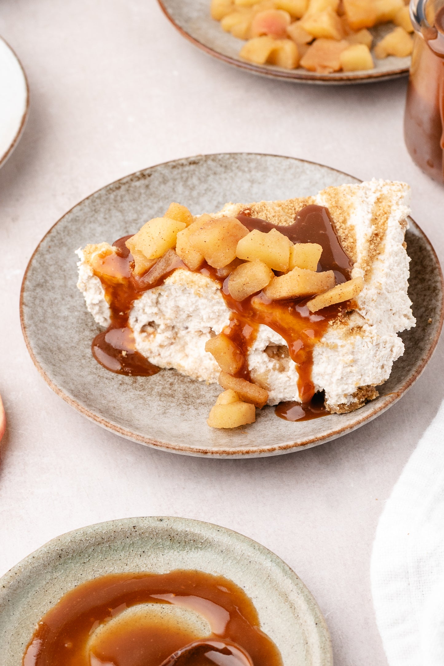 Apple Cheesecake