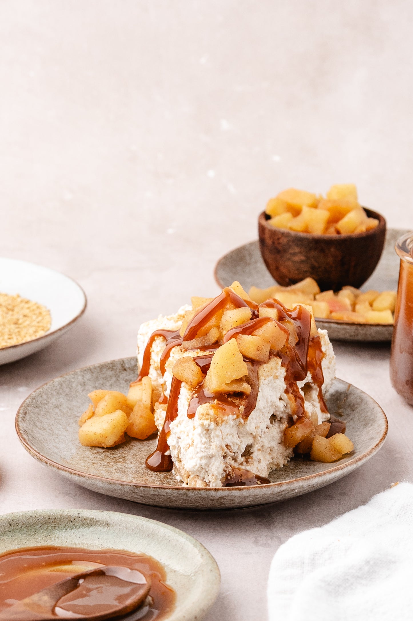 Apple Cheesecake