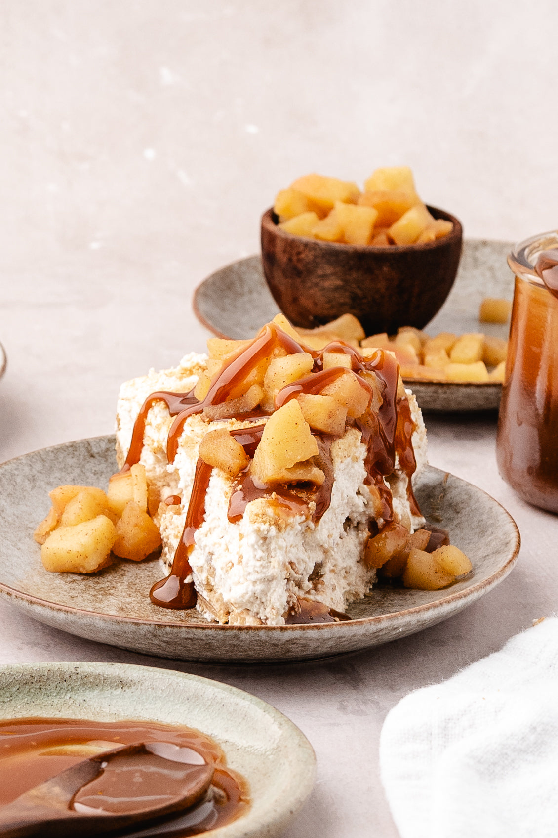 Apple Cheesecake