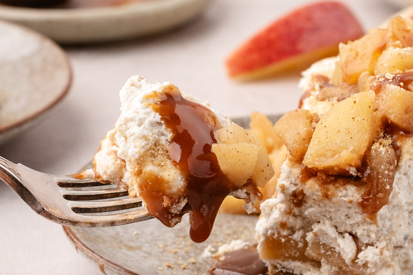 Apple Cheesecake