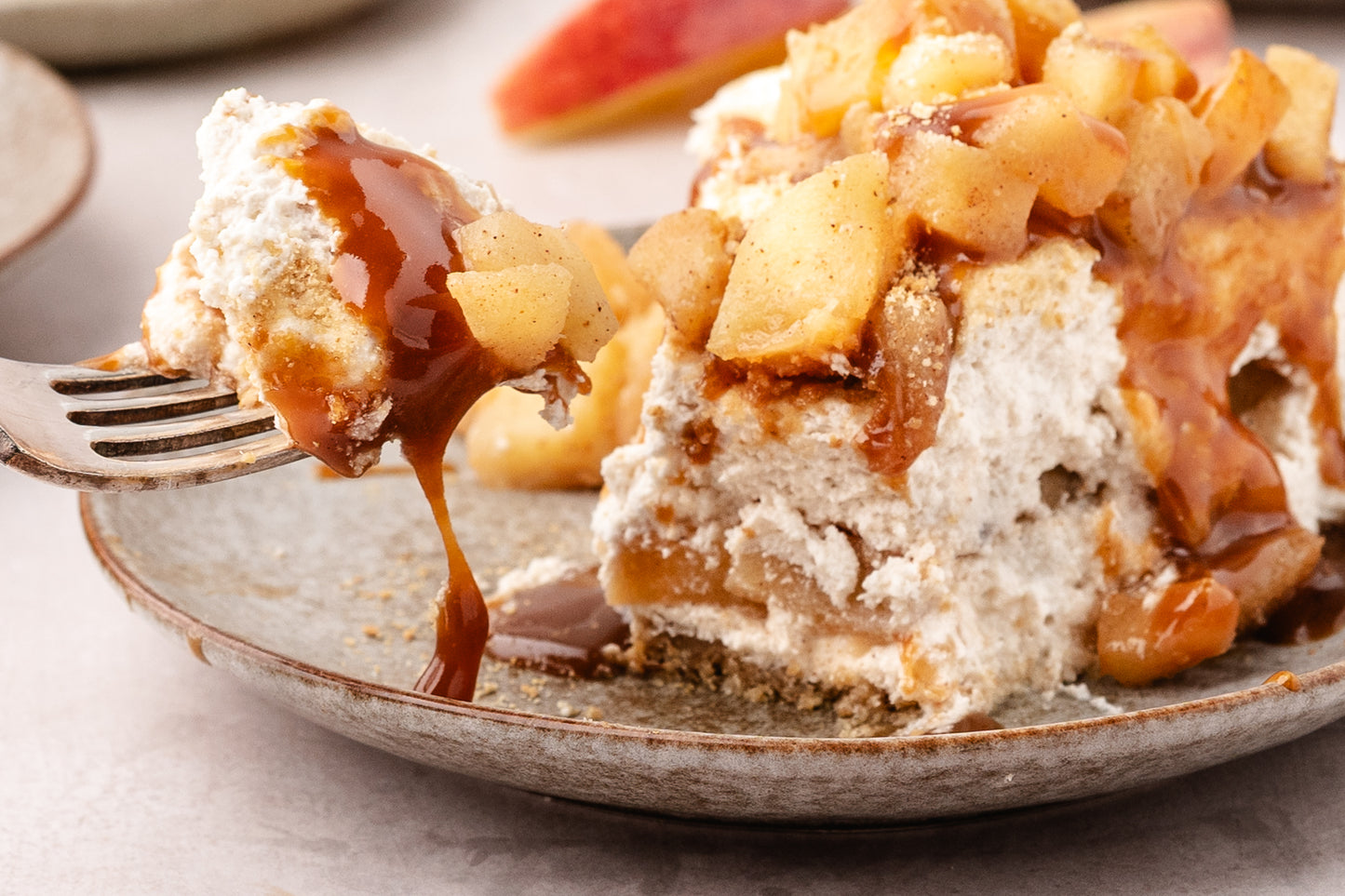 Apple Cheesecake