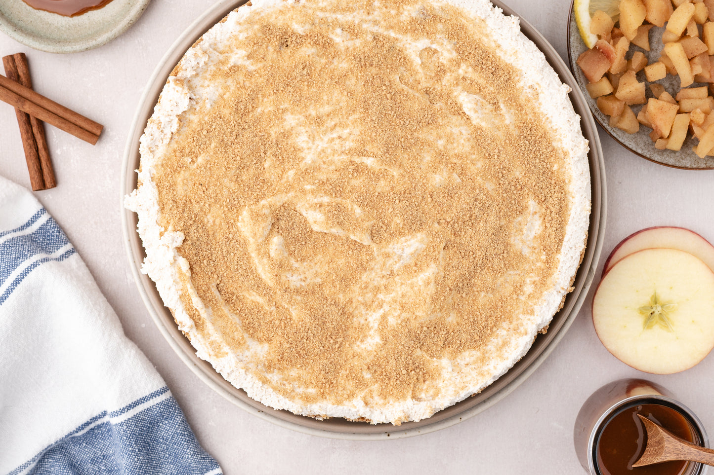 Apple Cheesecake