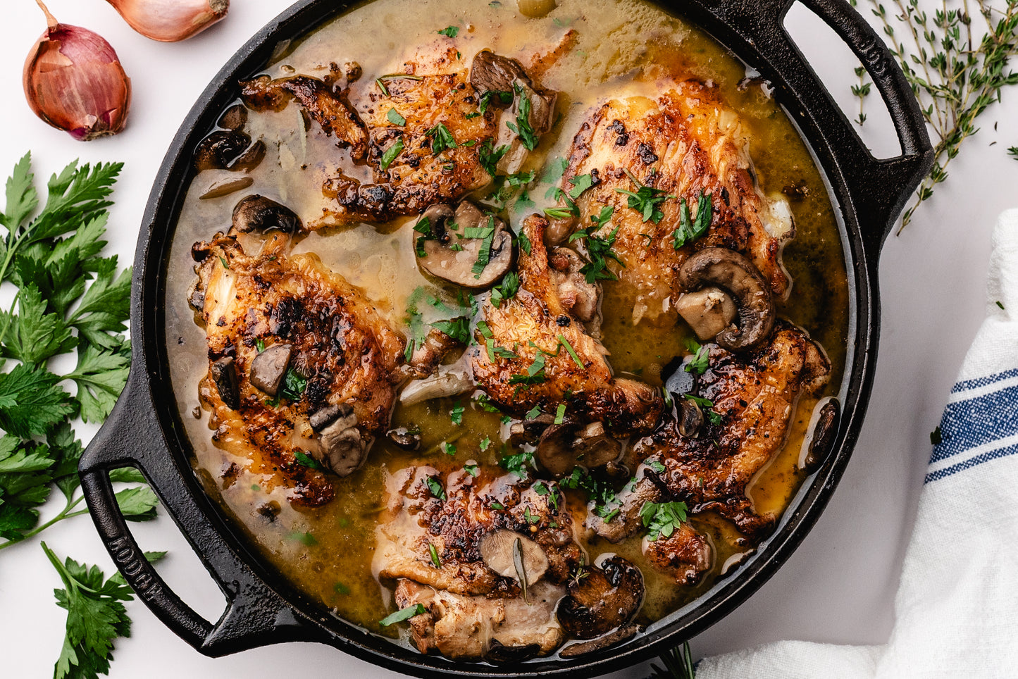 Braised Chicken Thighs