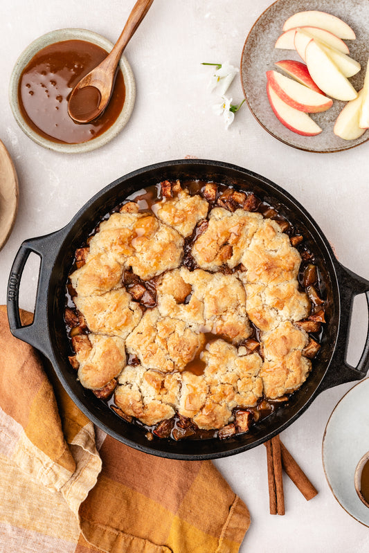 Apple Cobbler Skillet