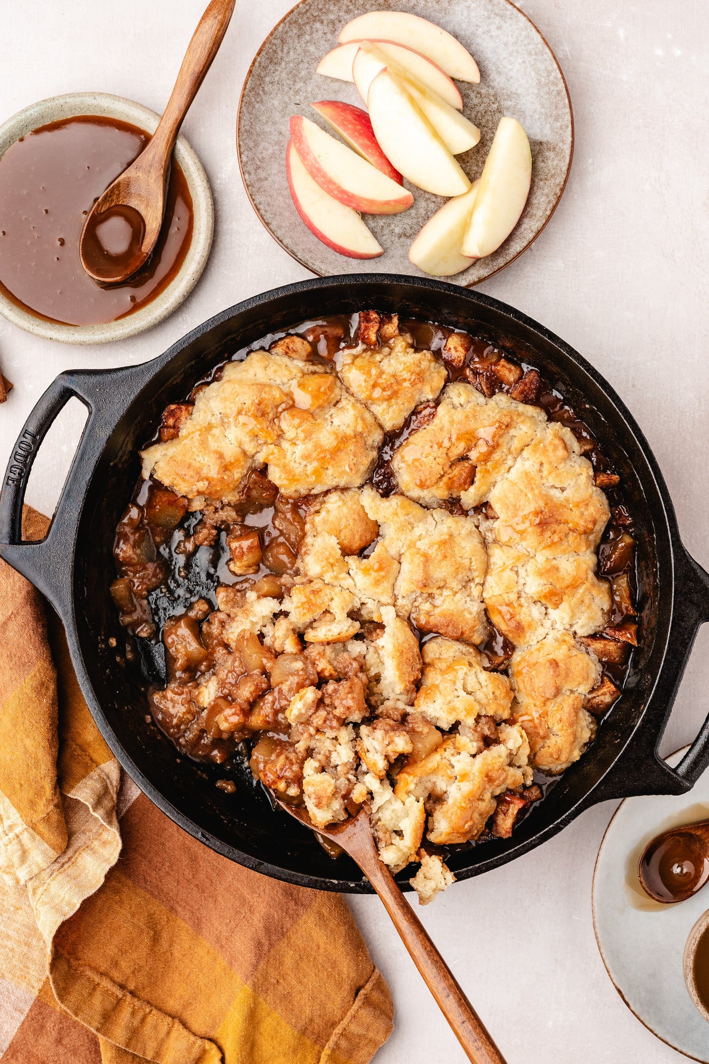 Apple Cobbler Skillet