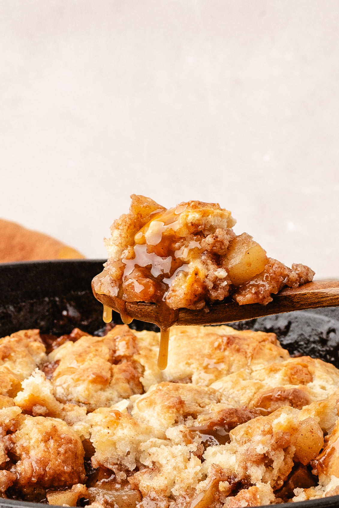 Apple Cobbler Skillet