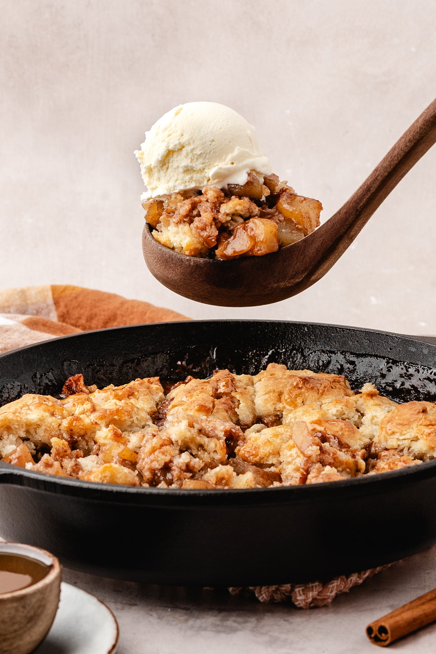 Apple Cobbler Skillet