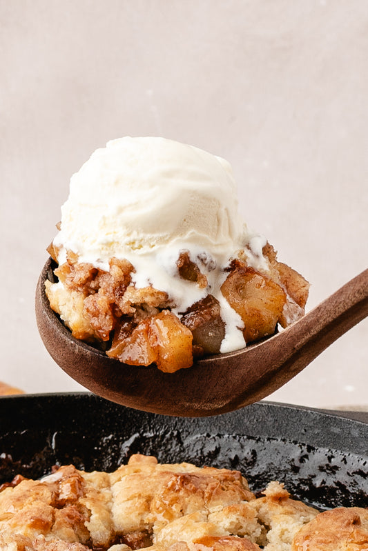 Apple Cobbler Skillet