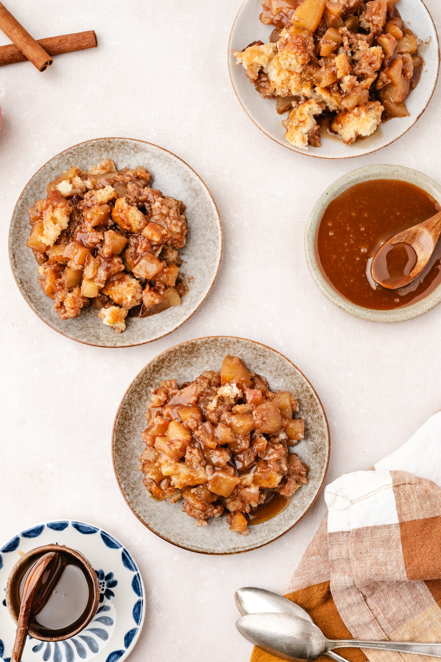 Apple Cobbler Skillet