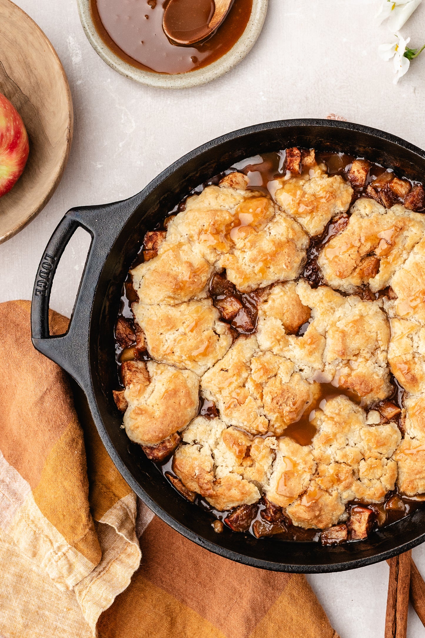 Apple Cobbler Skillet