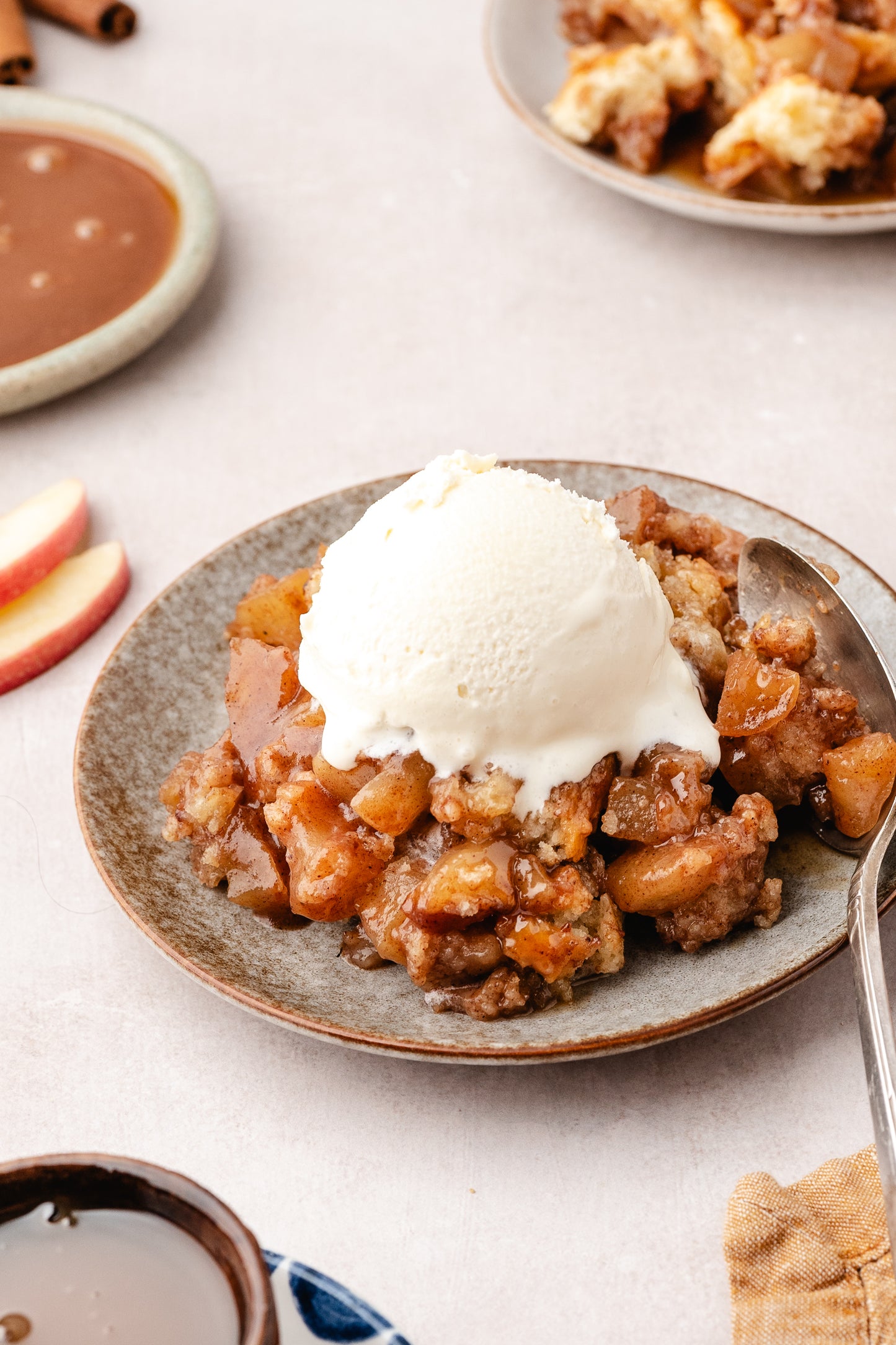 Apple Cobbler Skillet