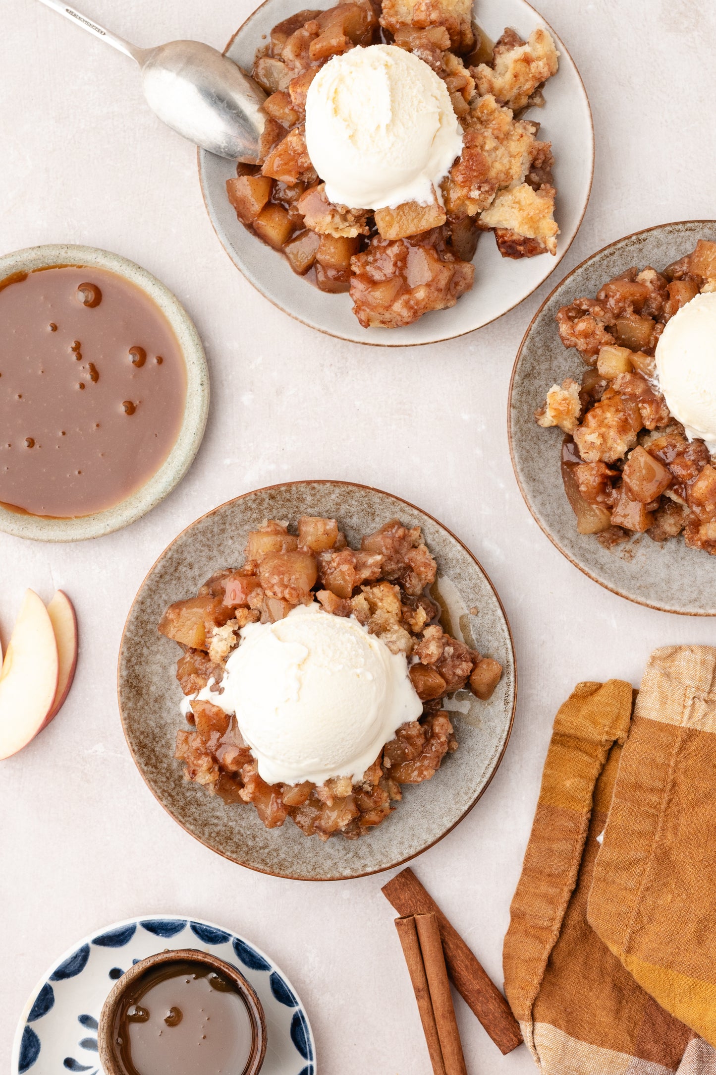 Apple Cobbler Skillet