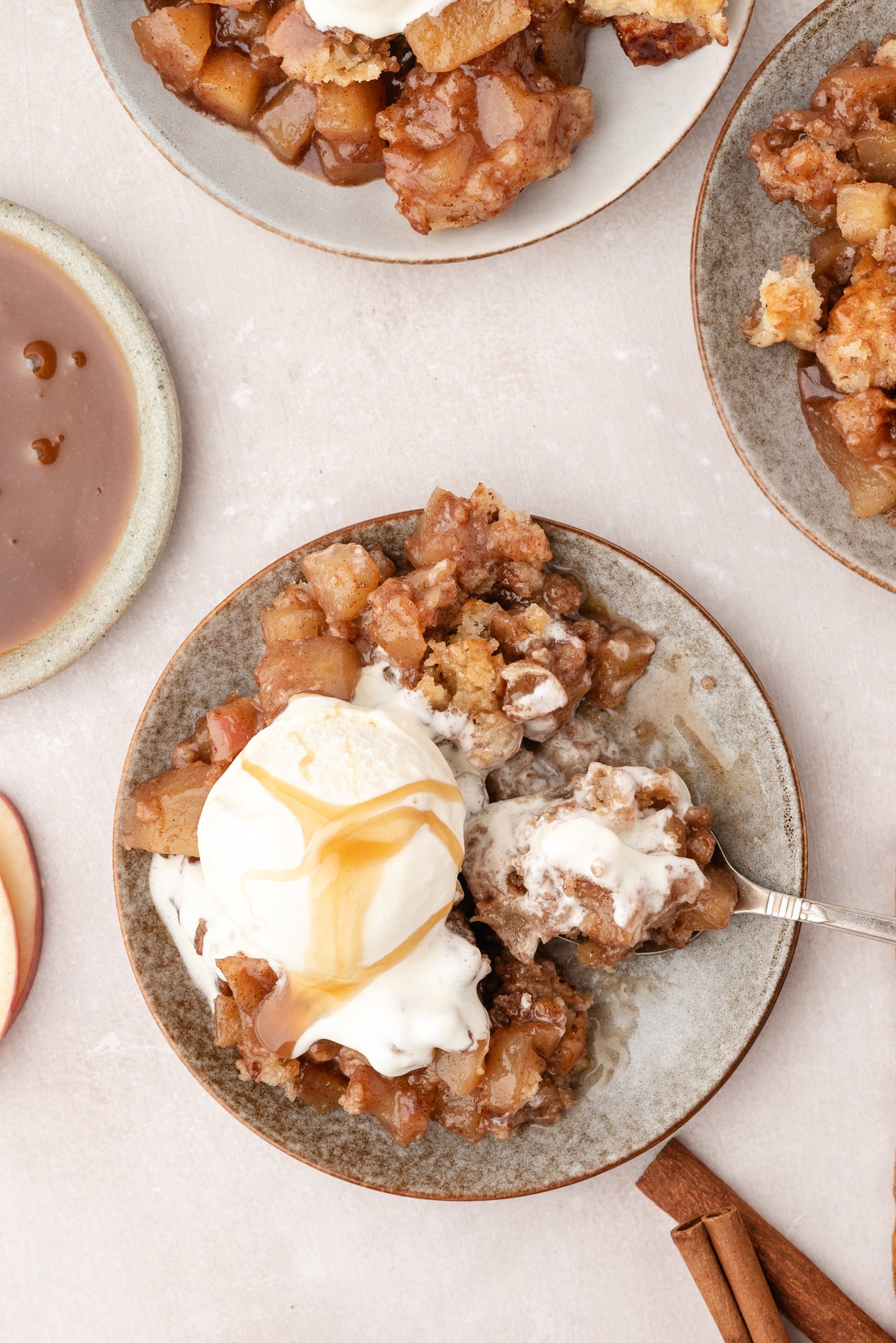 Apple Cobbler Skillet