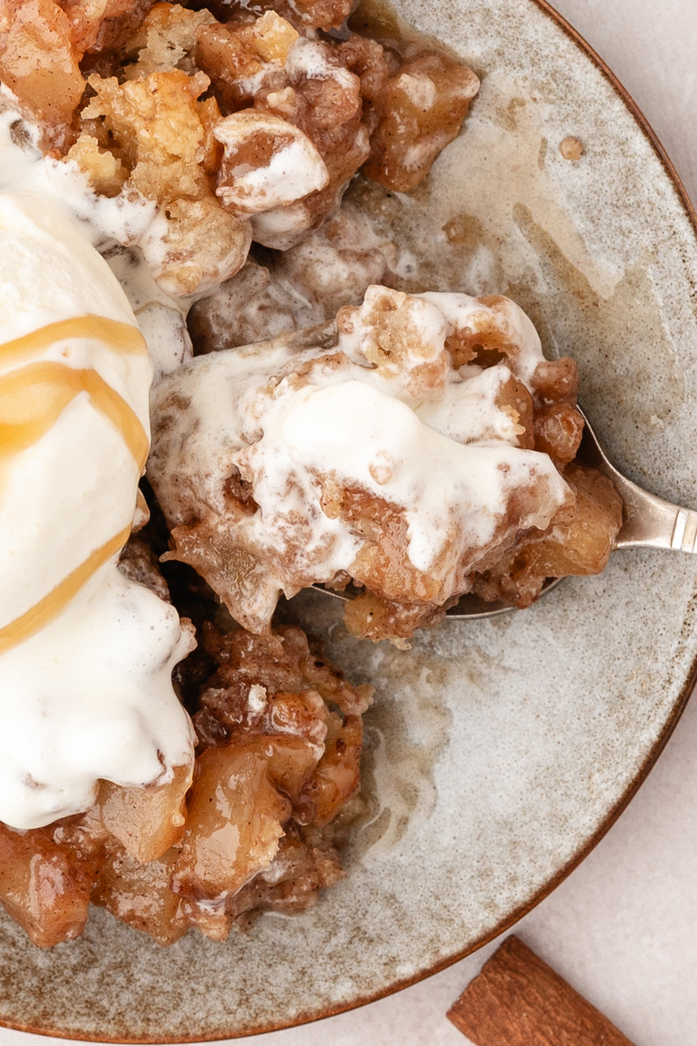Apple Cobbler Skillet