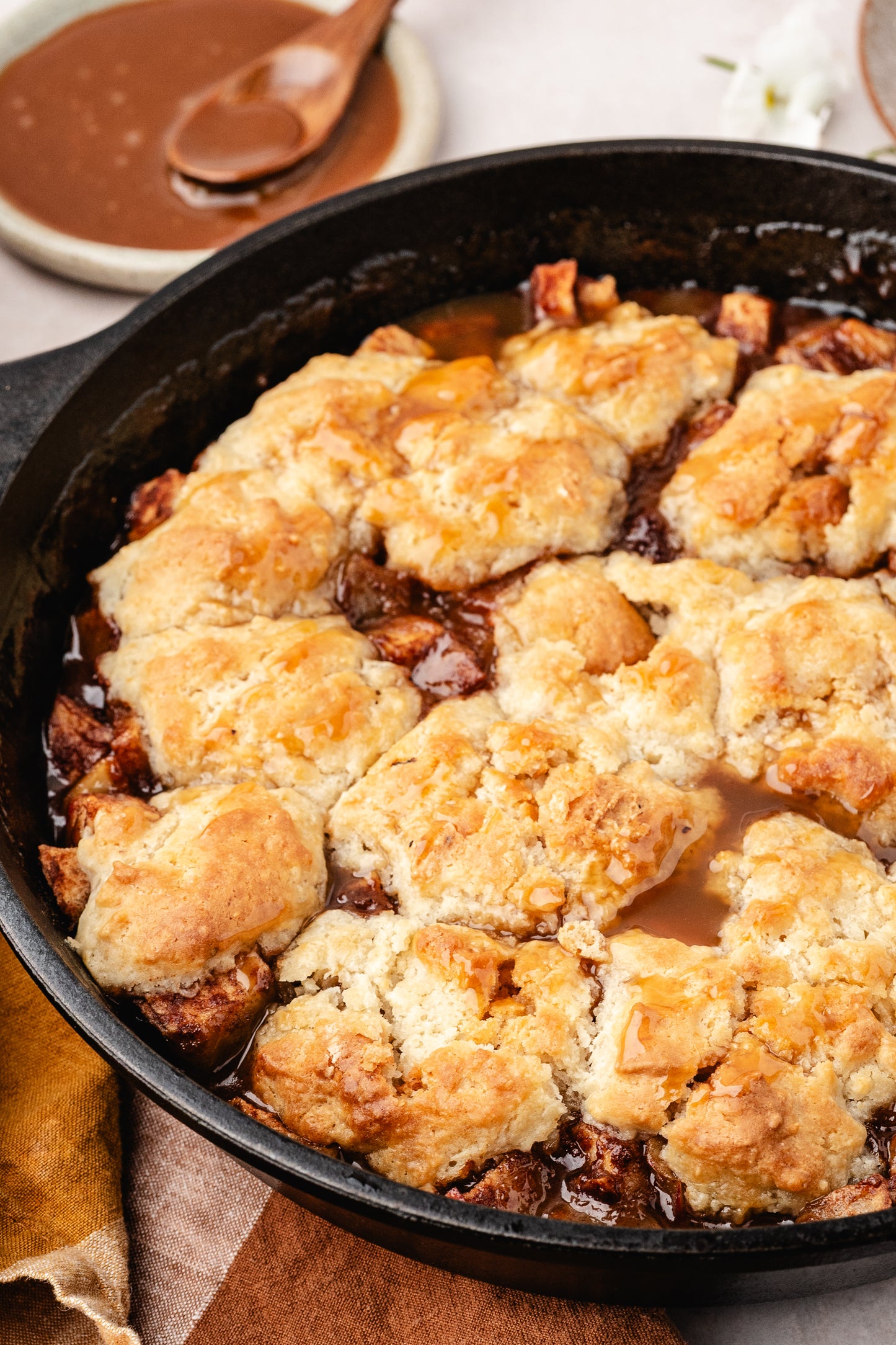 Apple Cobbler Skillet