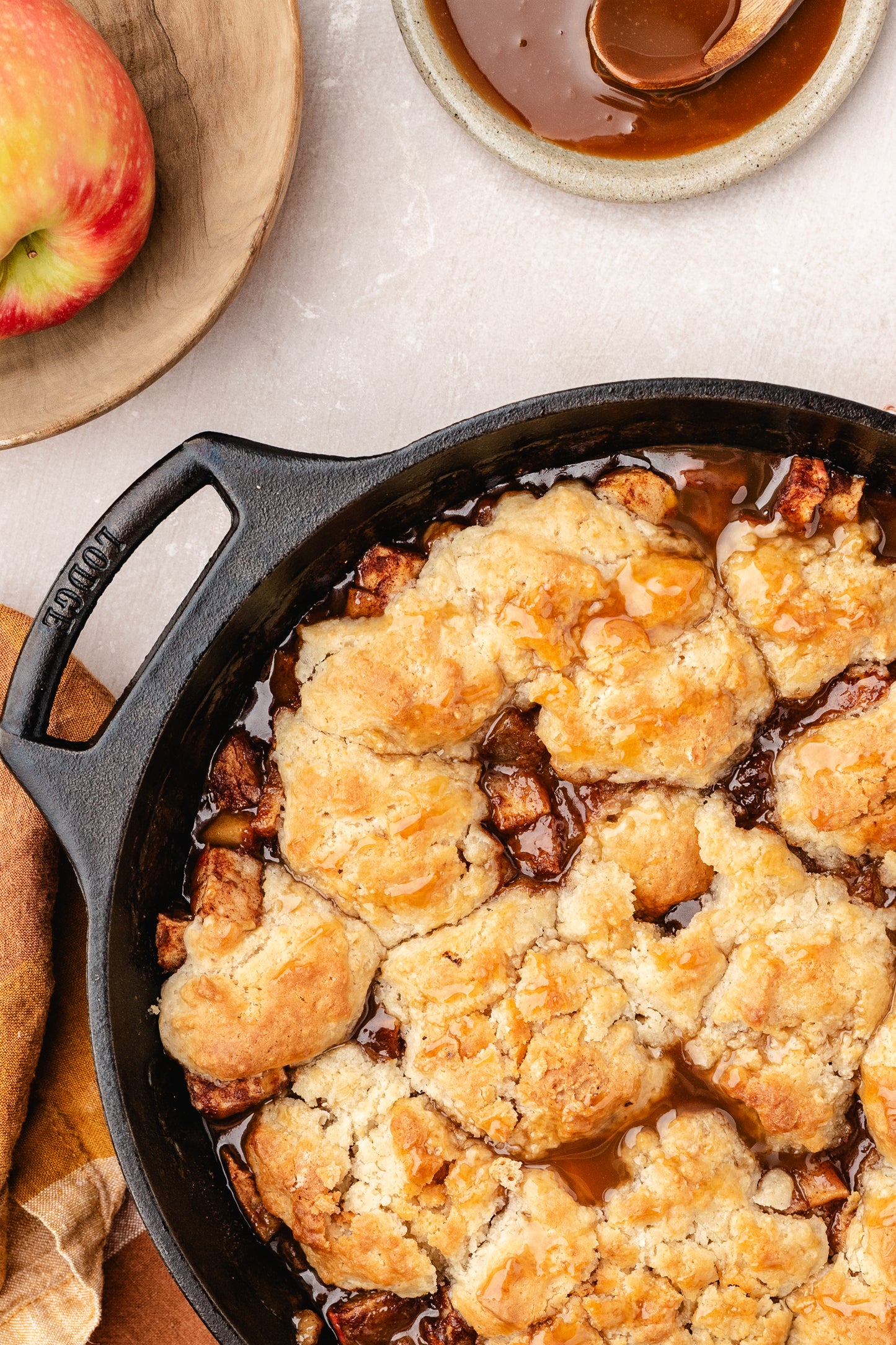 Apple Cobbler Skillet