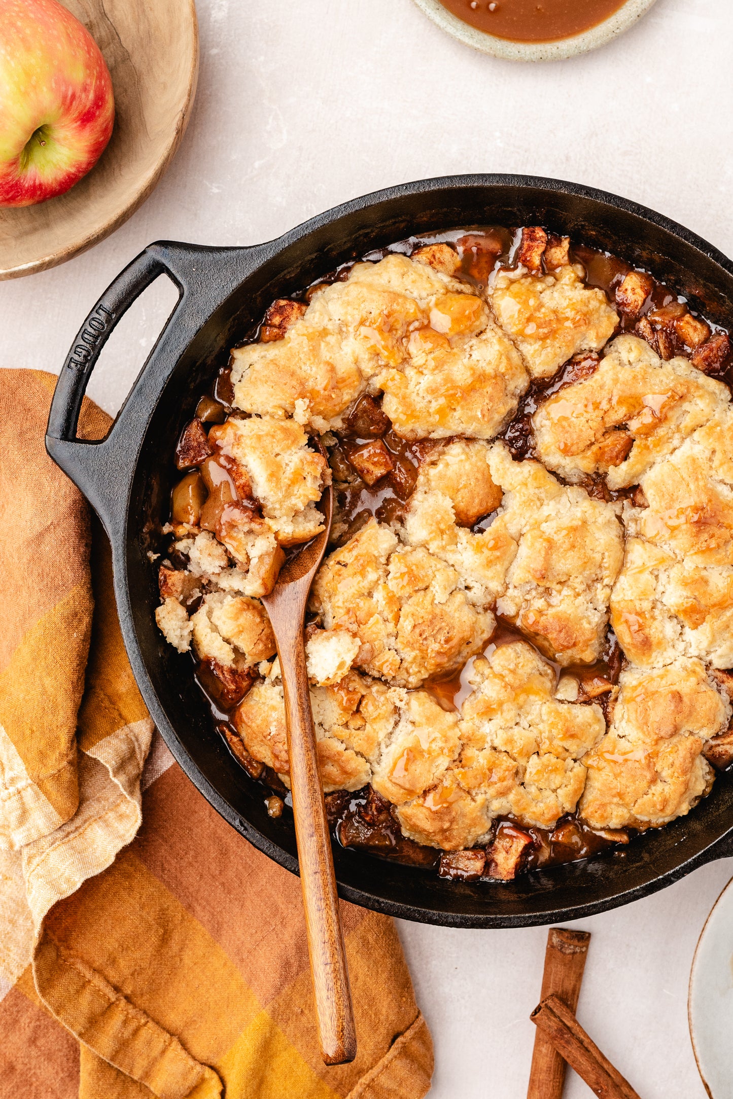Apple Cobbler Skillet