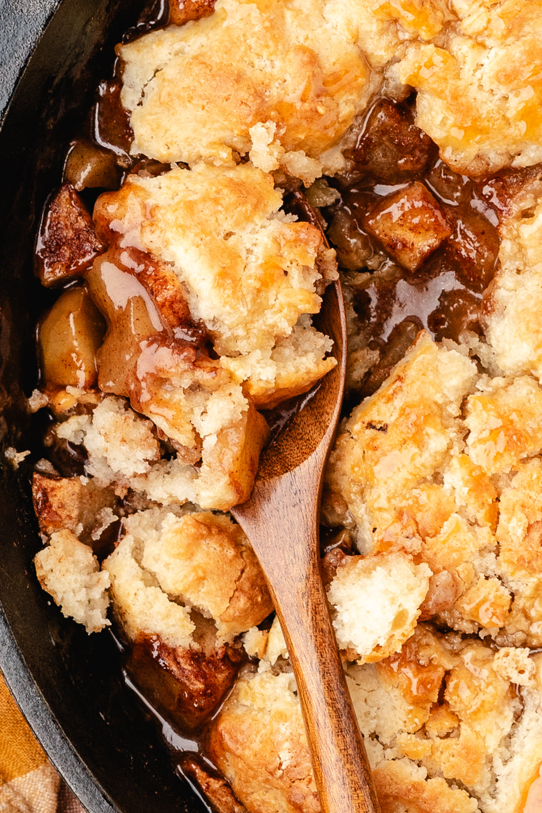 Apple Cobbler Skillet