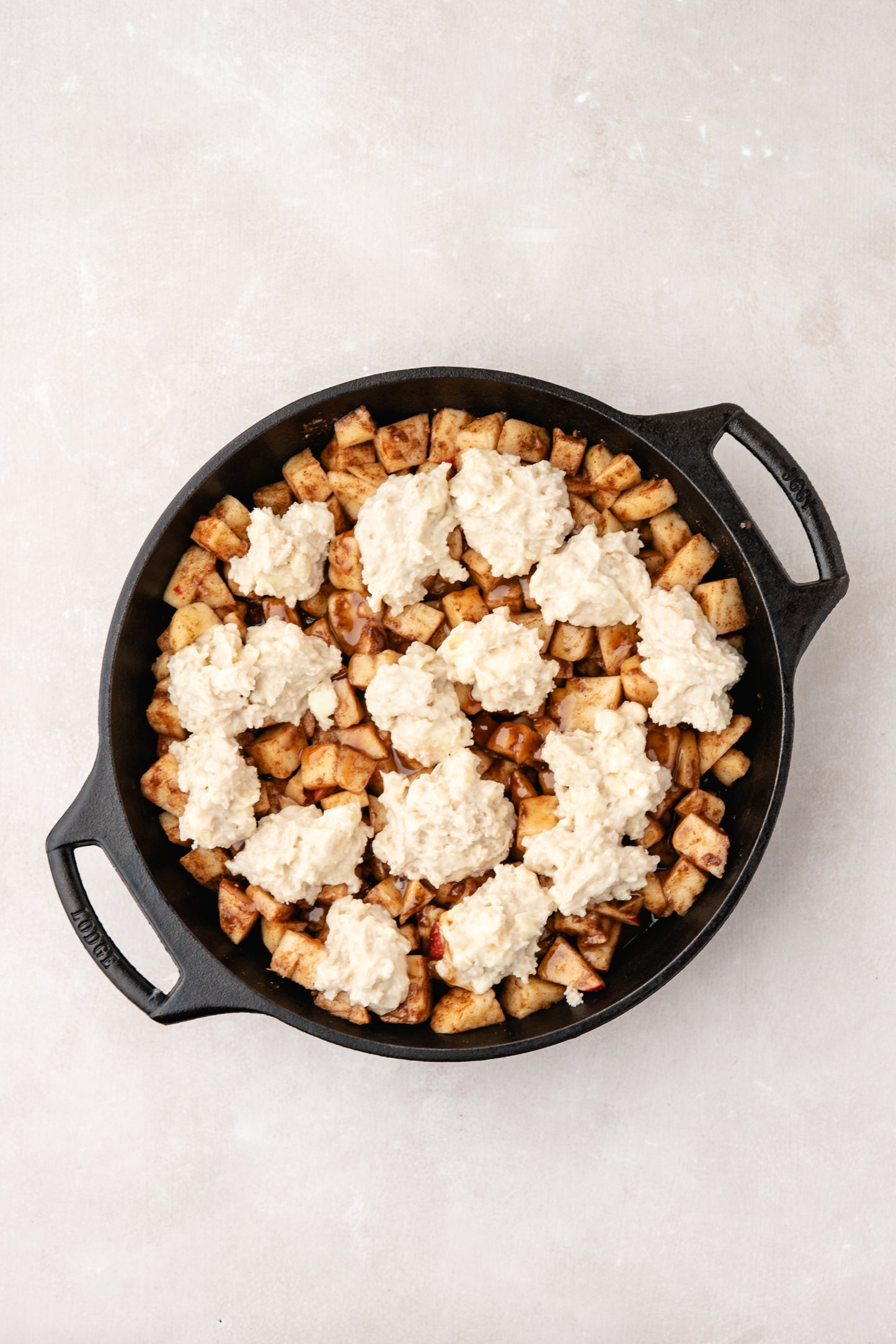 Apple Cobbler Skillet
