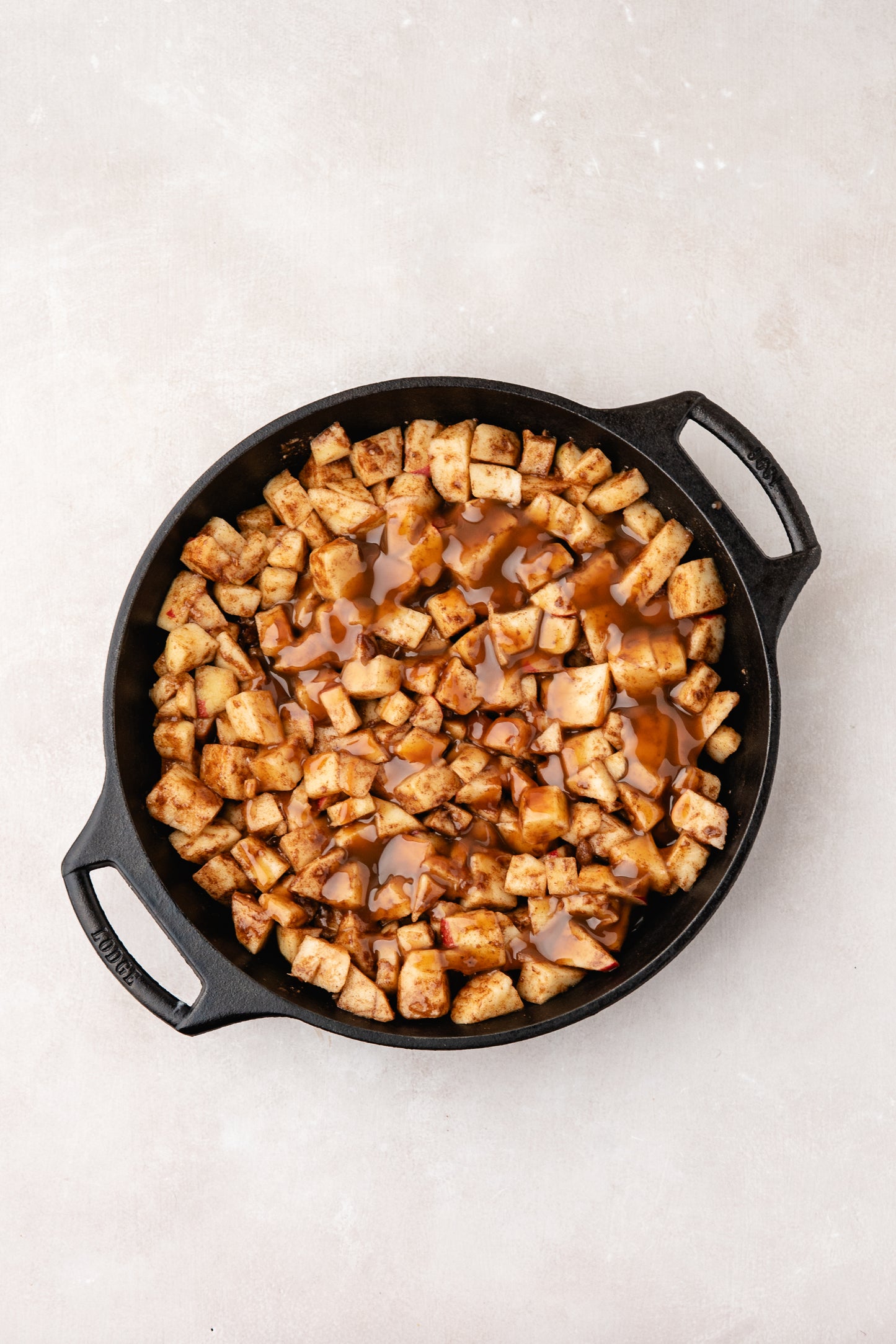 Apple Cobbler Skillet