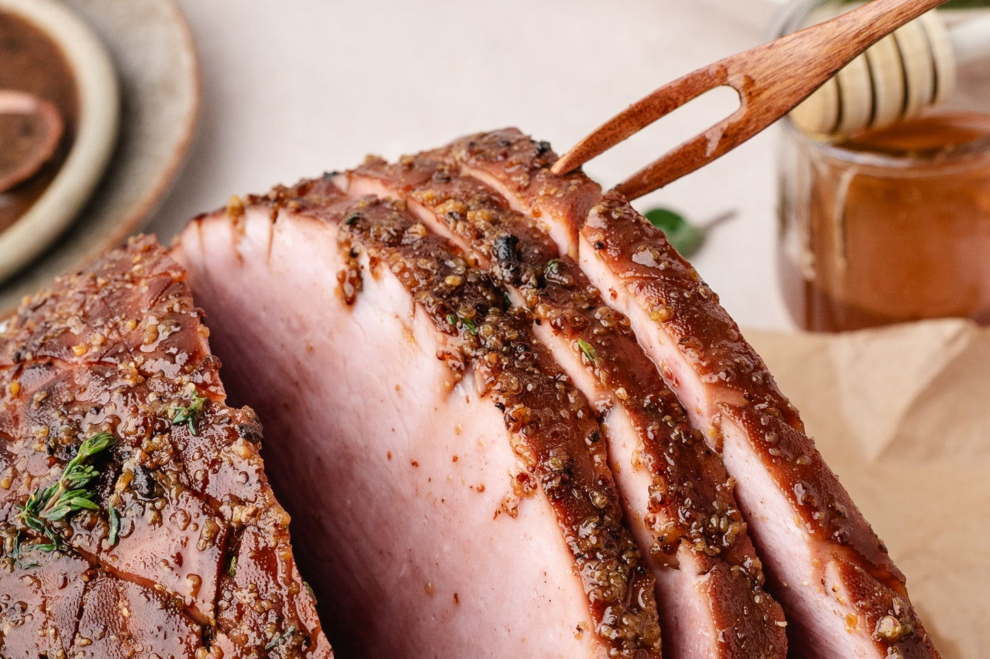 Baked Ham (Brown Sugar Glazed)