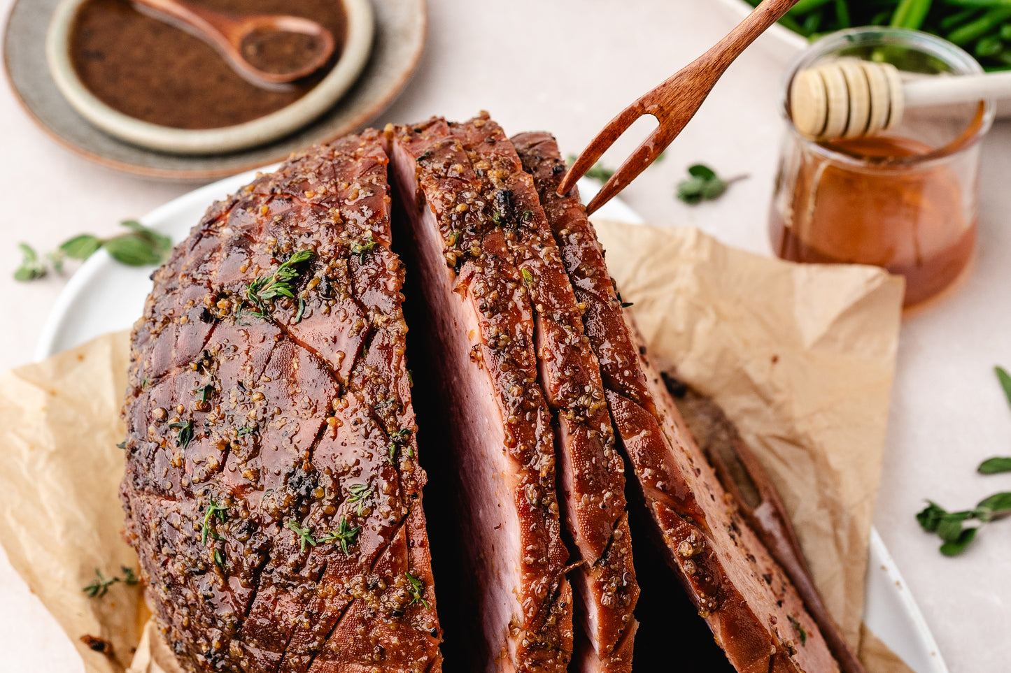 Baked Ham (Brown Sugar Glazed)