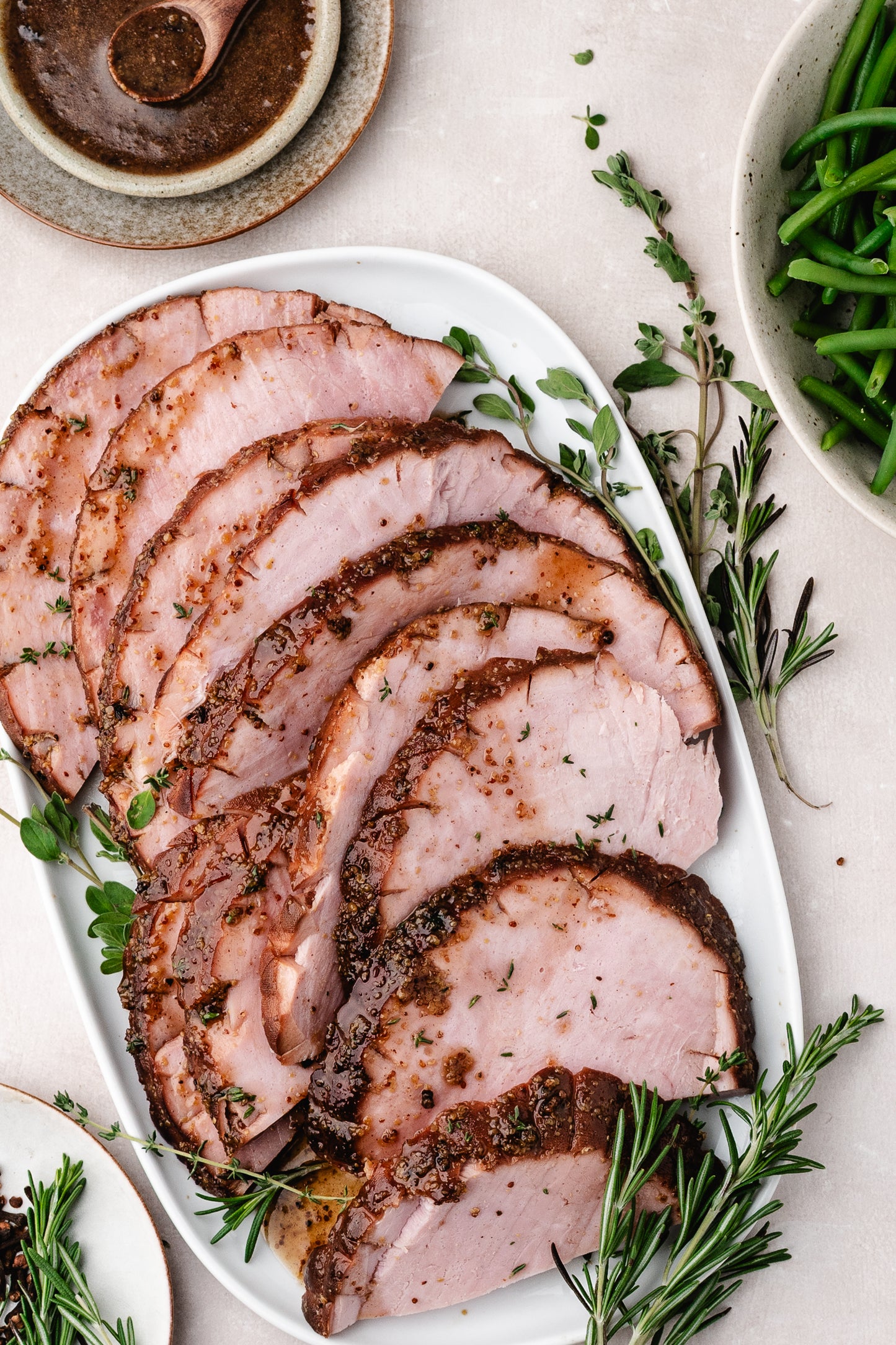 Baked Ham (Brown Sugar Glazed)
