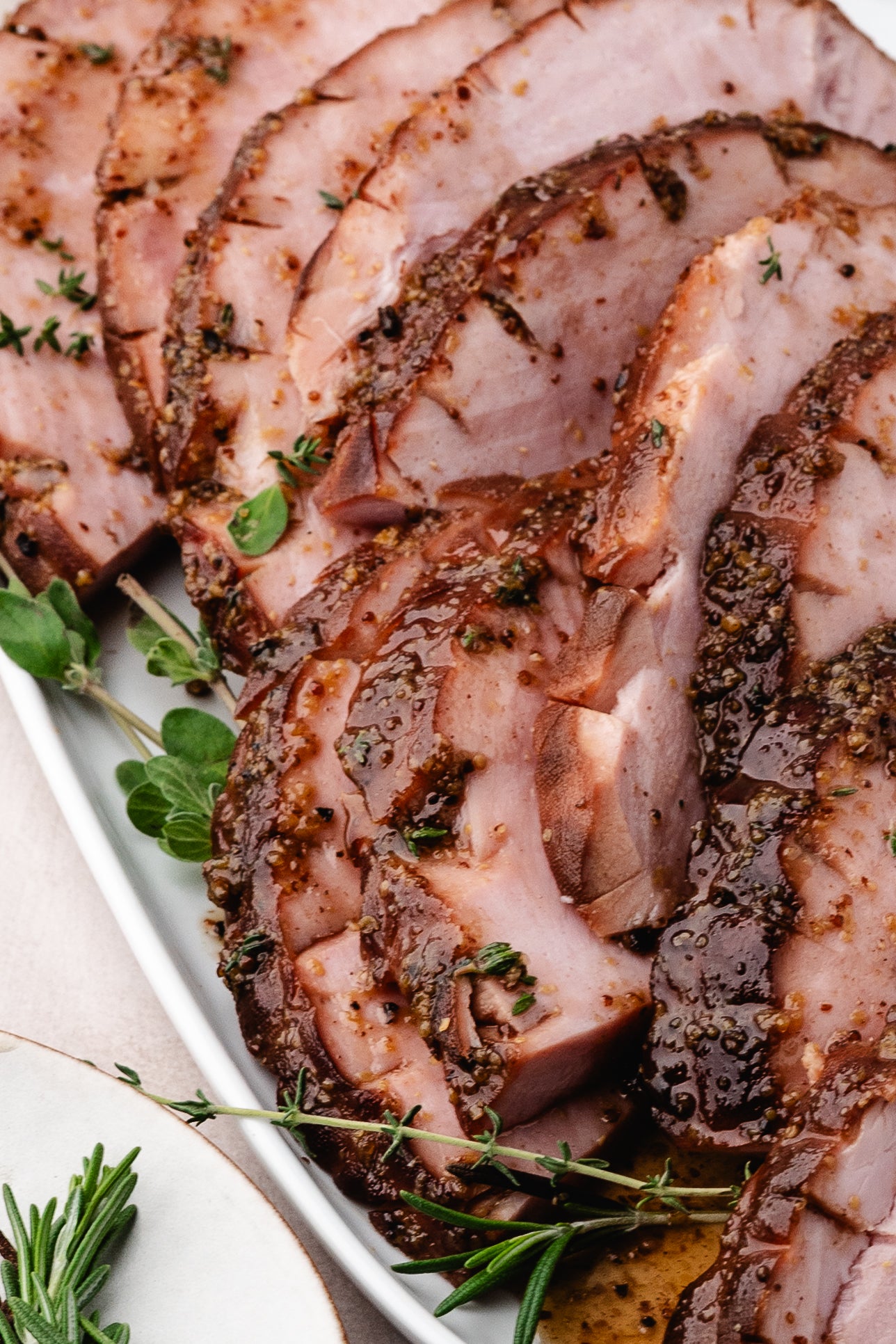 Baked Ham (Brown Sugar Glazed)