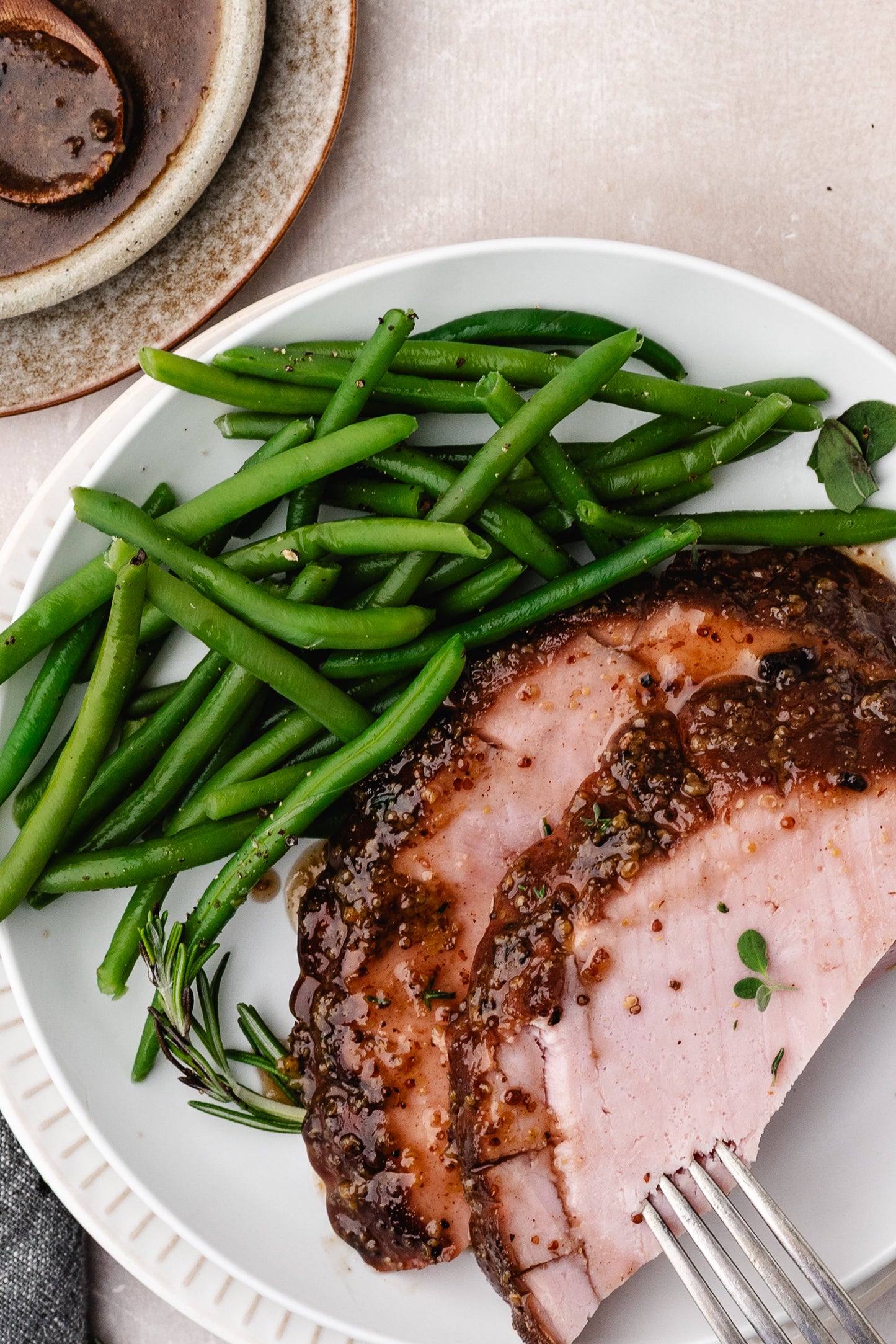 Baked Ham (Brown Sugar Glazed)