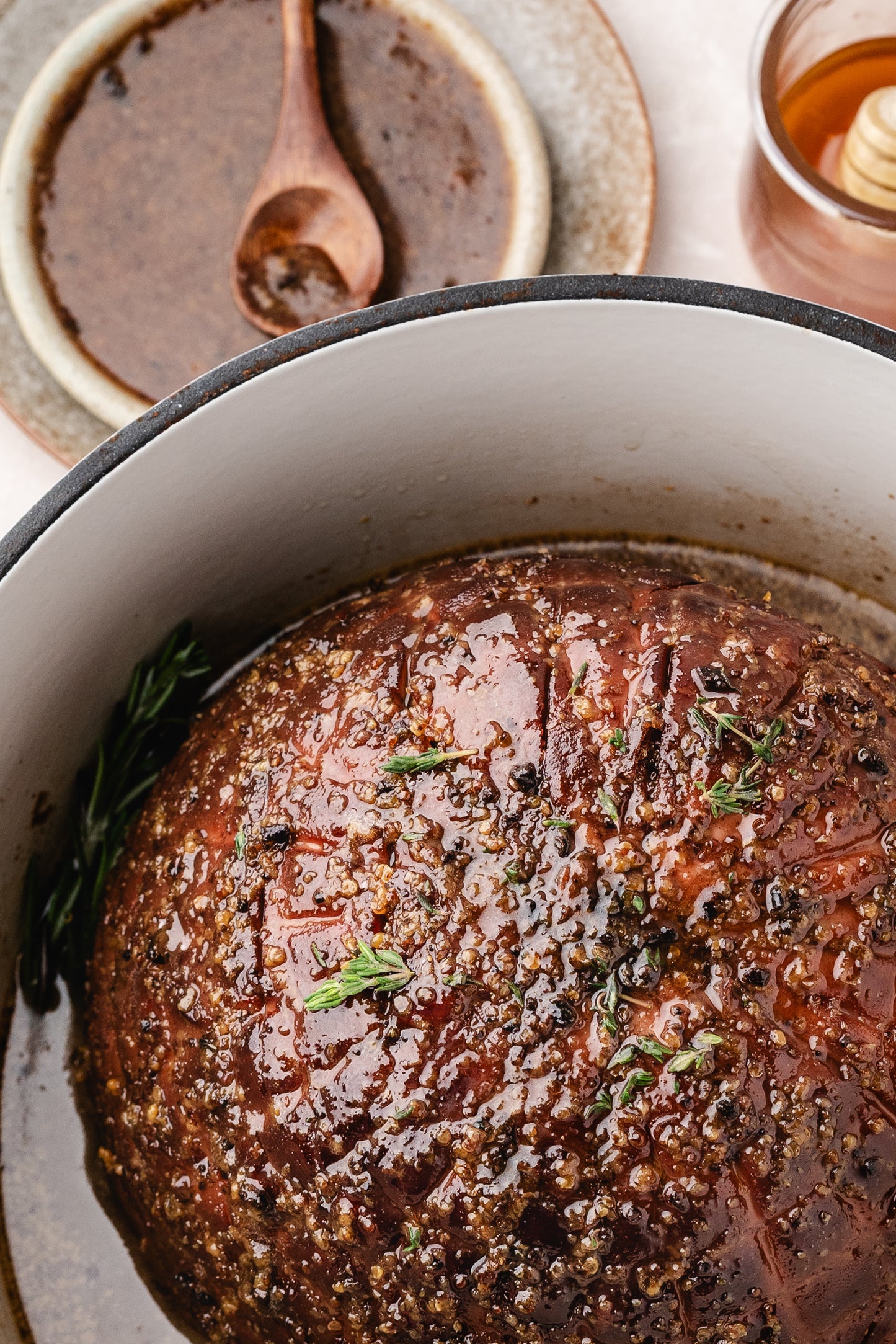 Baked Ham (Brown Sugar Glazed)