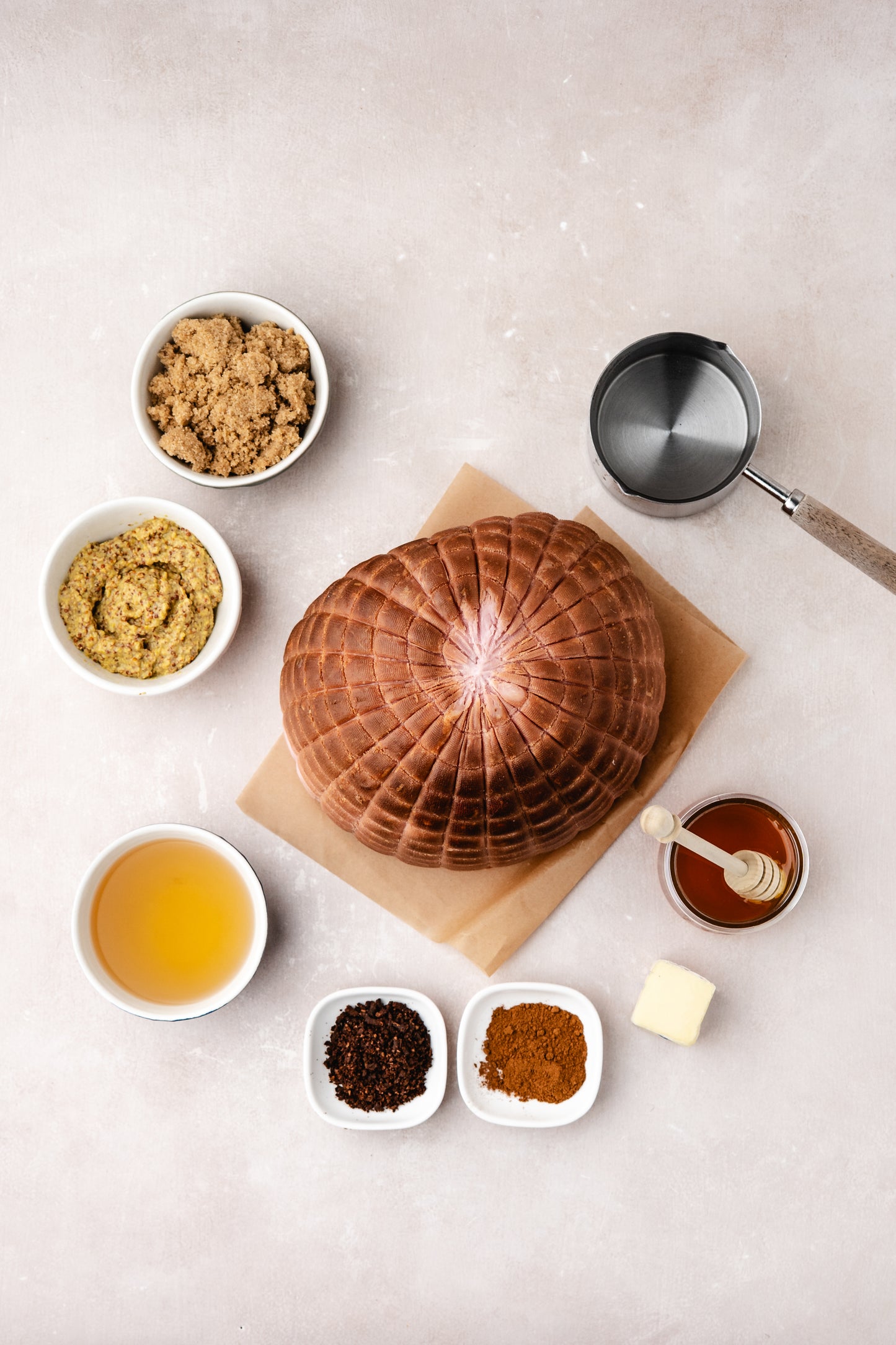 Baked Ham (Brown Sugar Glazed)