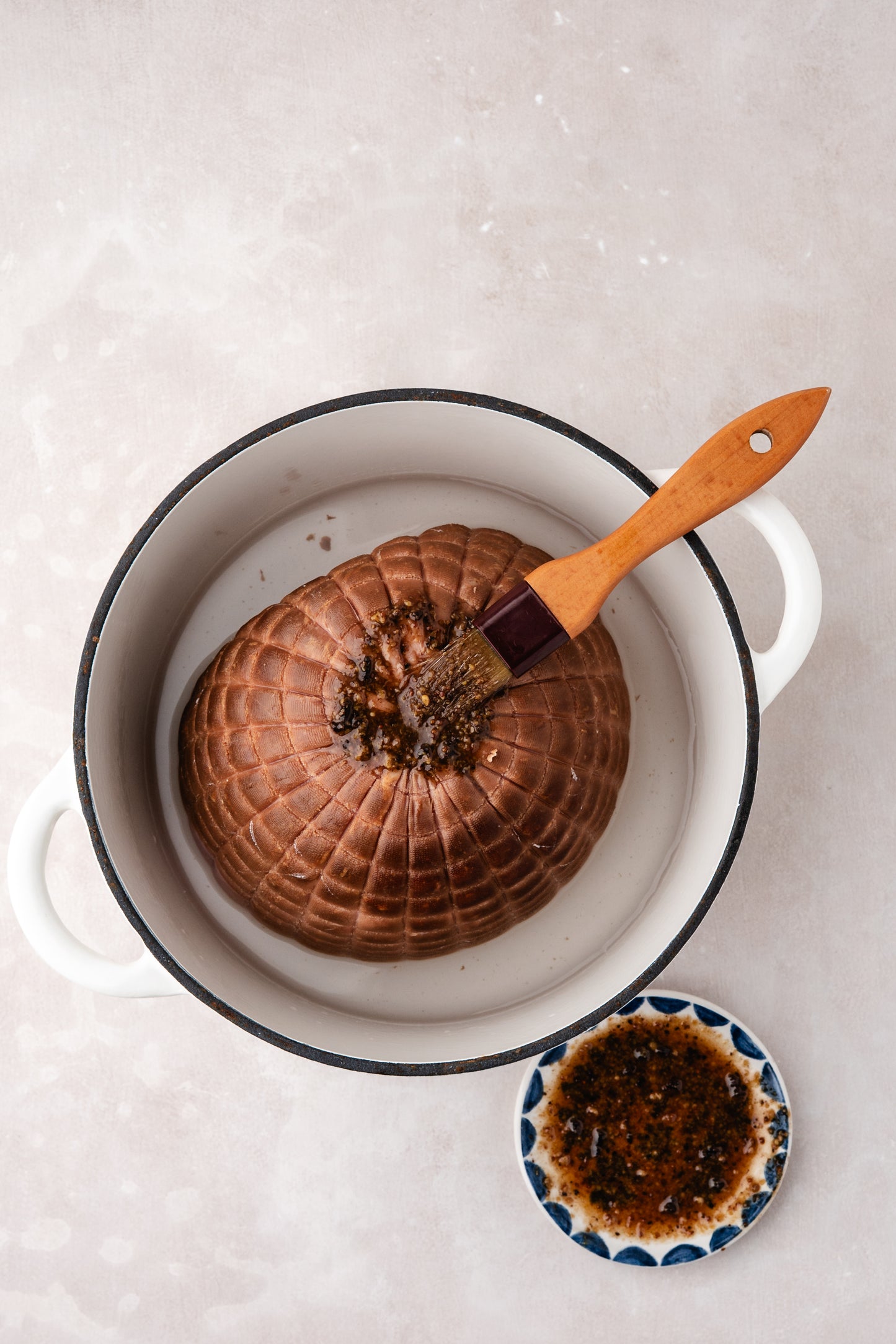 Baked Ham (Brown Sugar Glazed)