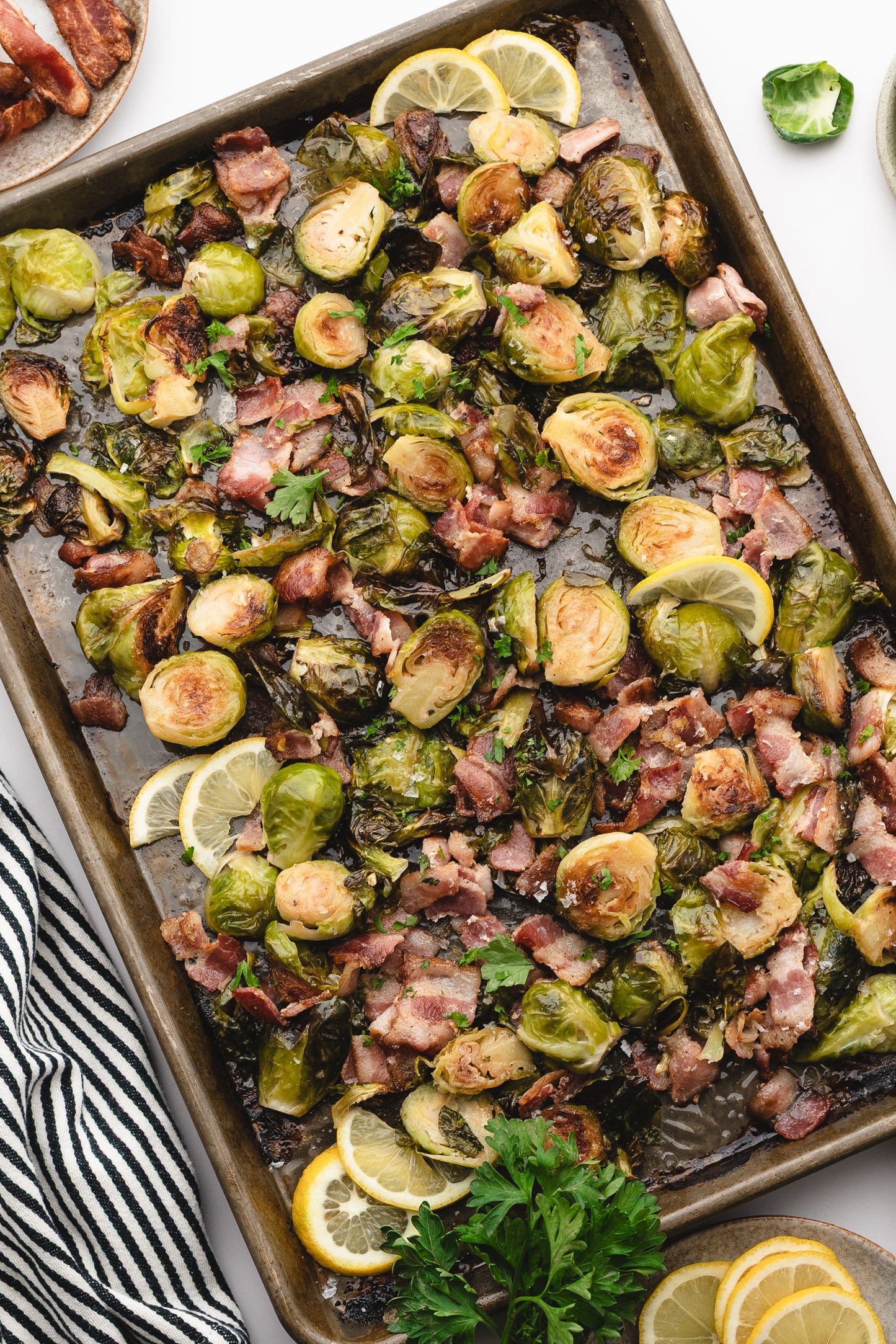 Maple Bacon Brussels Sprouts