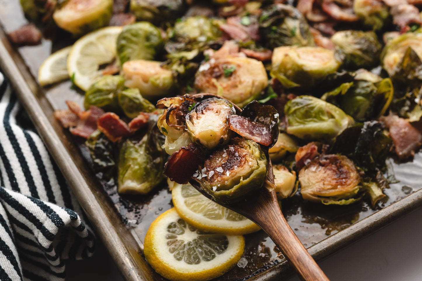 Maple Bacon Brussels Sprouts