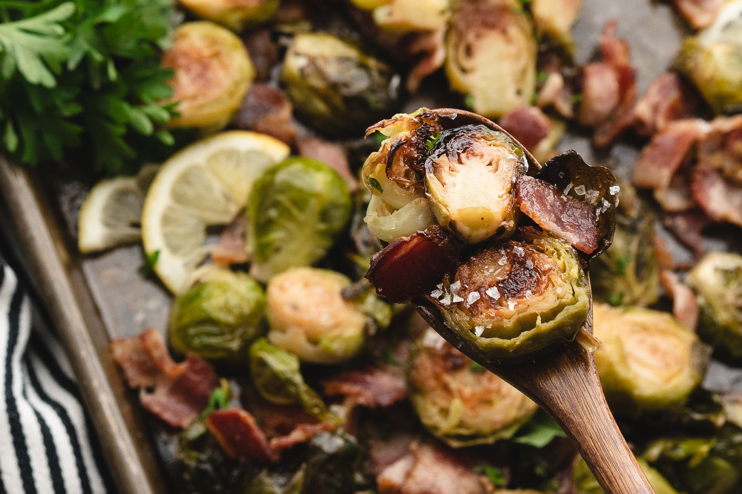 Maple Bacon Brussels Sprouts