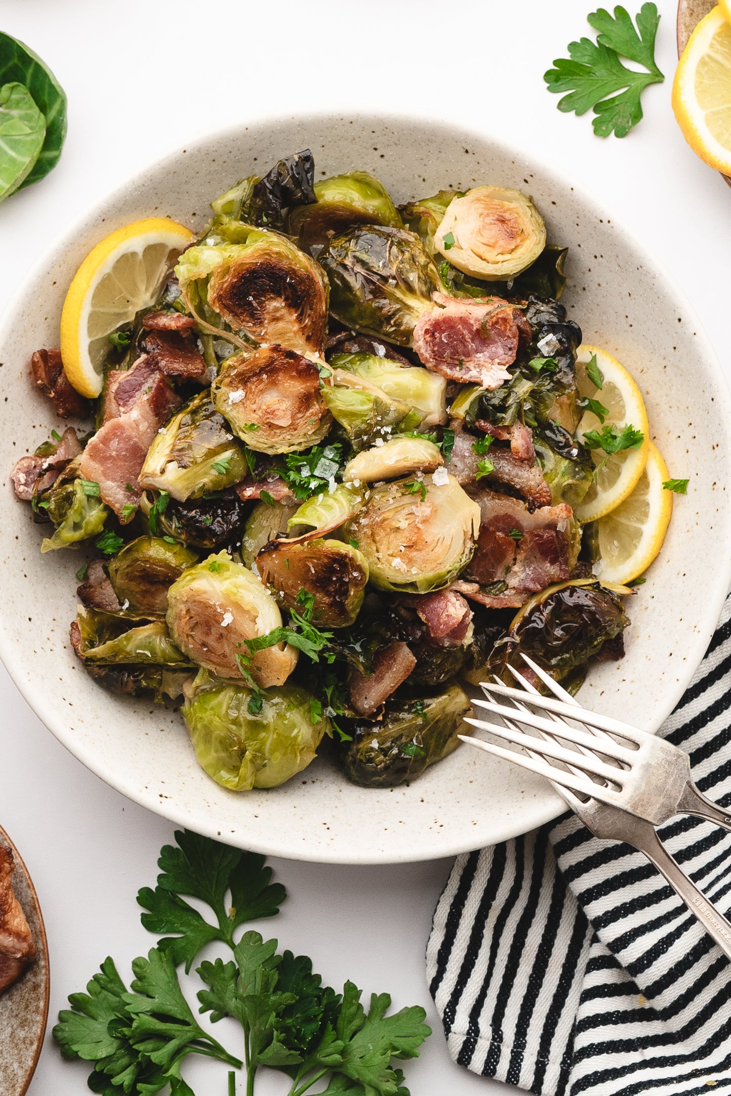 Maple Bacon Brussels Sprouts