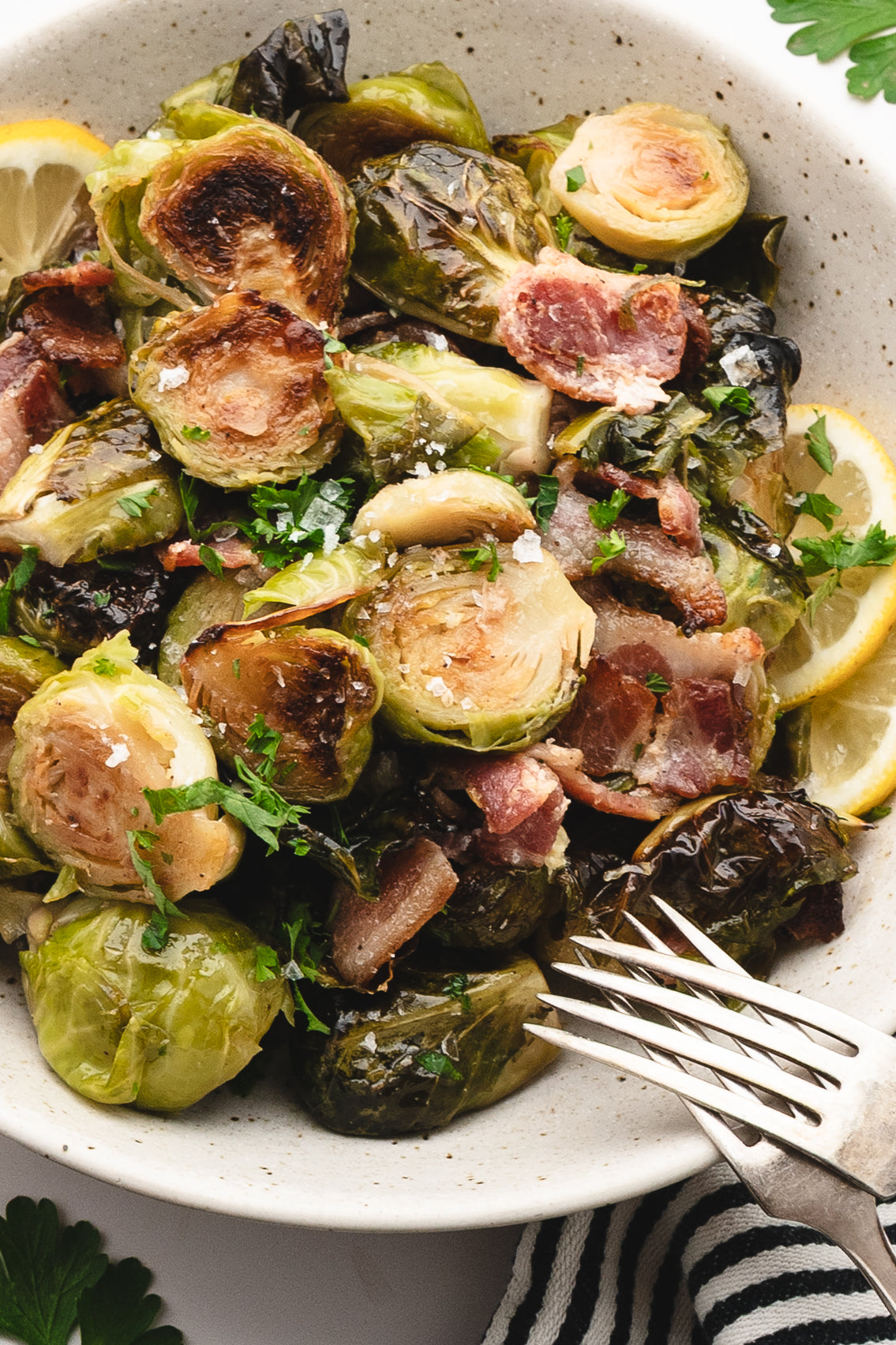Maple Bacon Brussels Sprouts