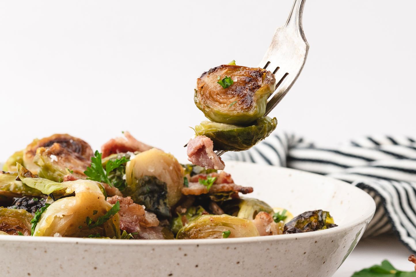 Maple Bacon Brussels Sprouts