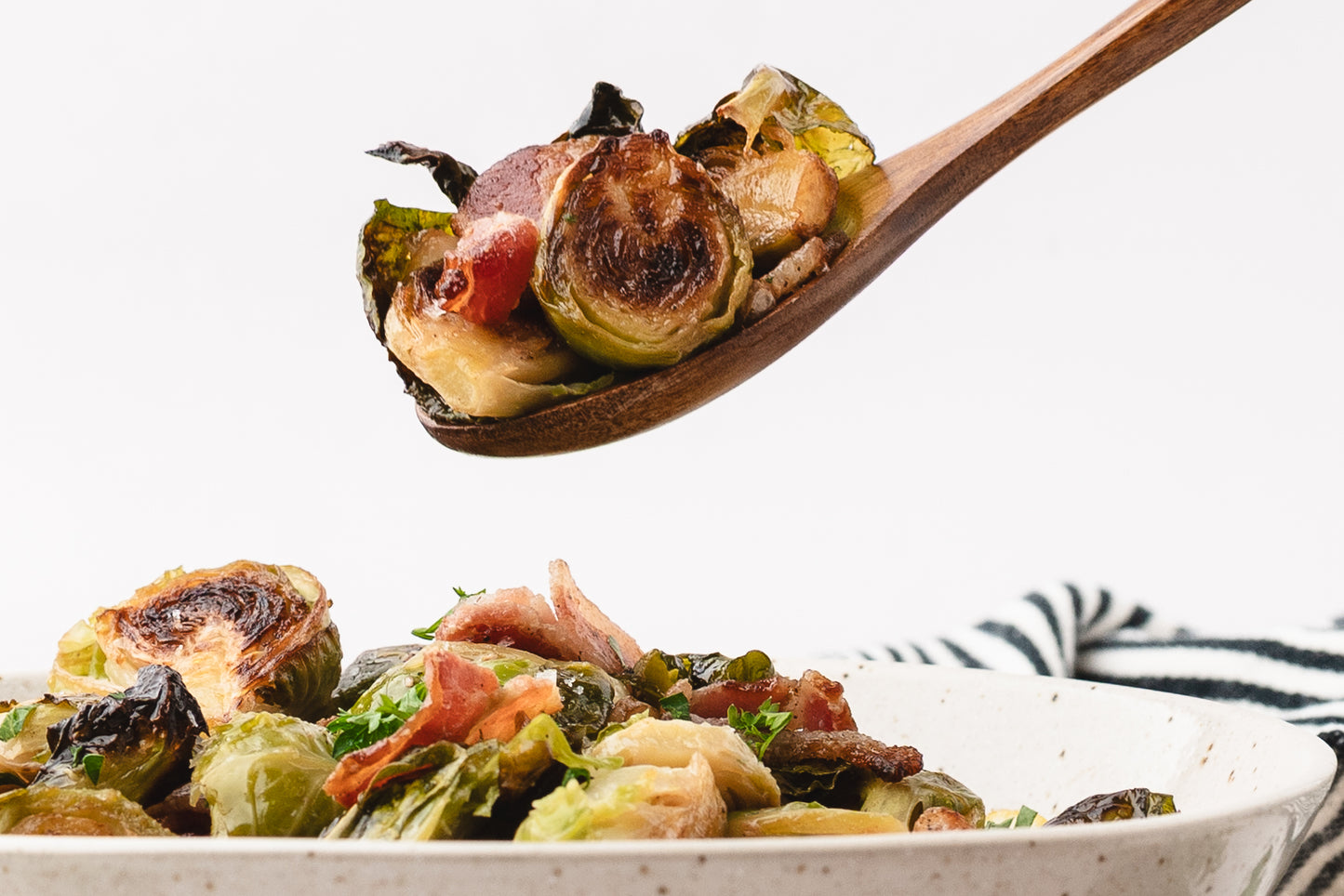 Maple Bacon Brussels Sprouts