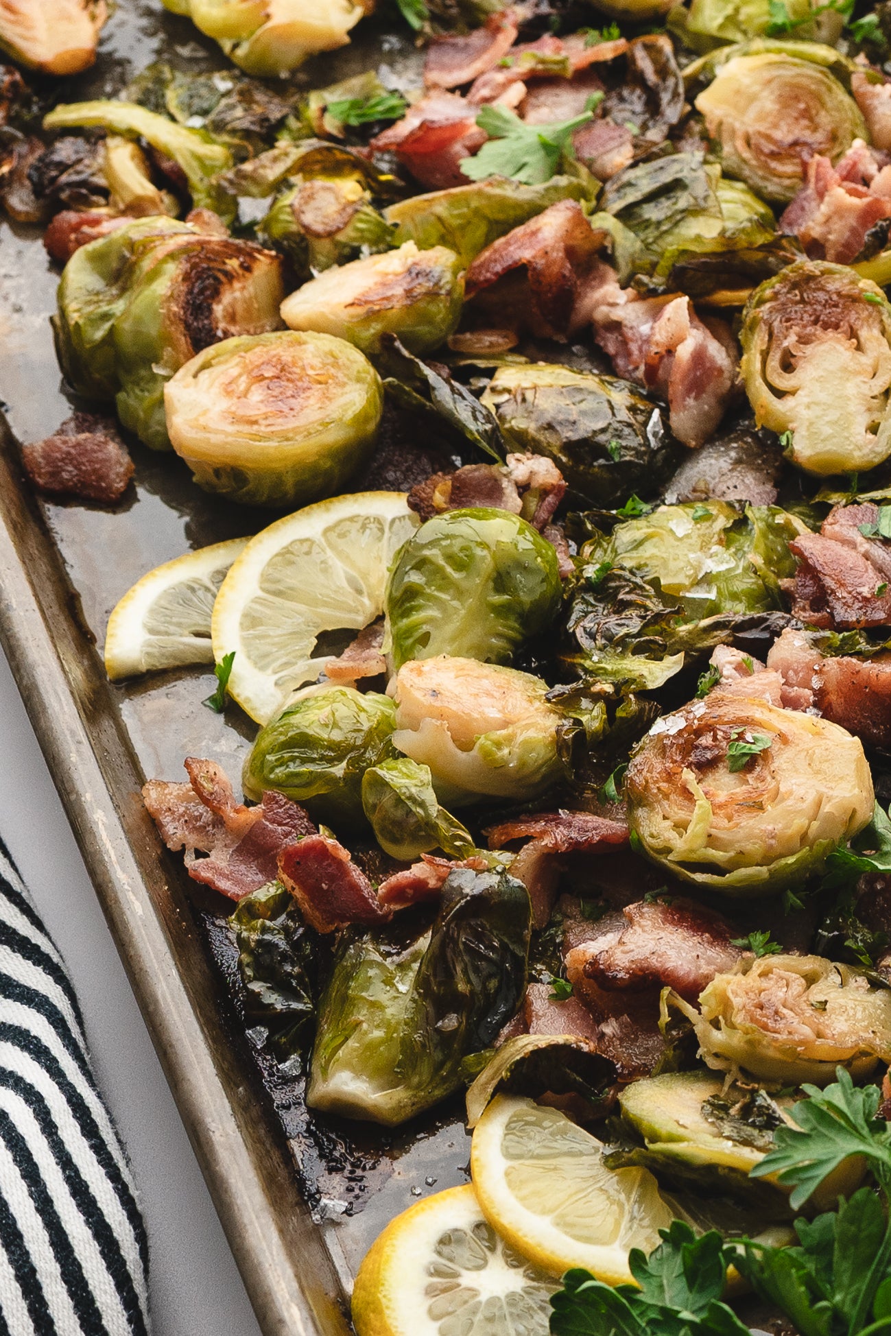Maple Bacon Brussels Sprouts
