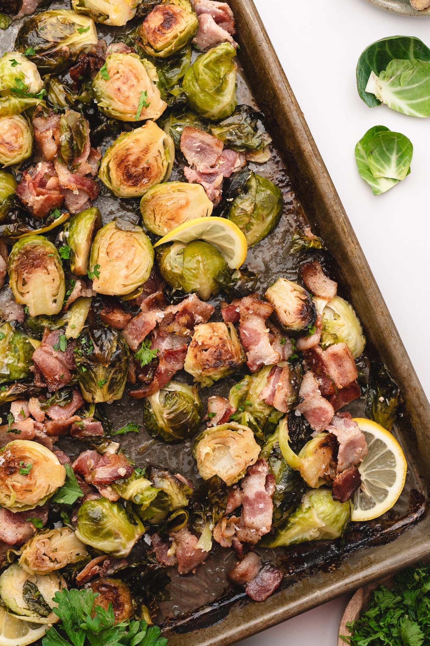 Maple Bacon Brussels Sprouts