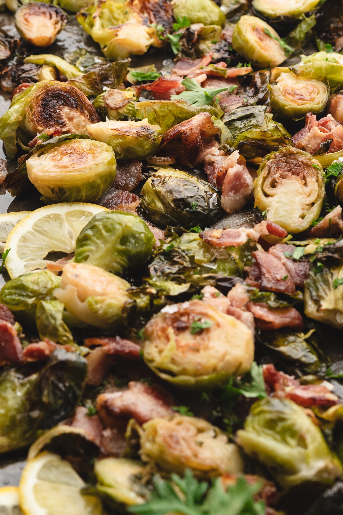 Maple Bacon Brussels Sprouts