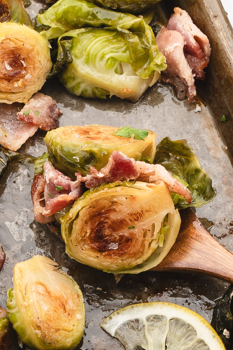 Maple Bacon Brussels Sprouts