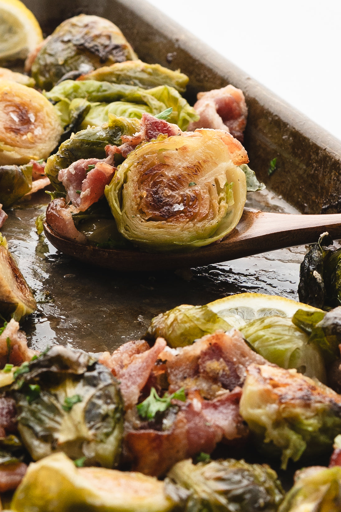 Maple Bacon Brussels Sprouts
