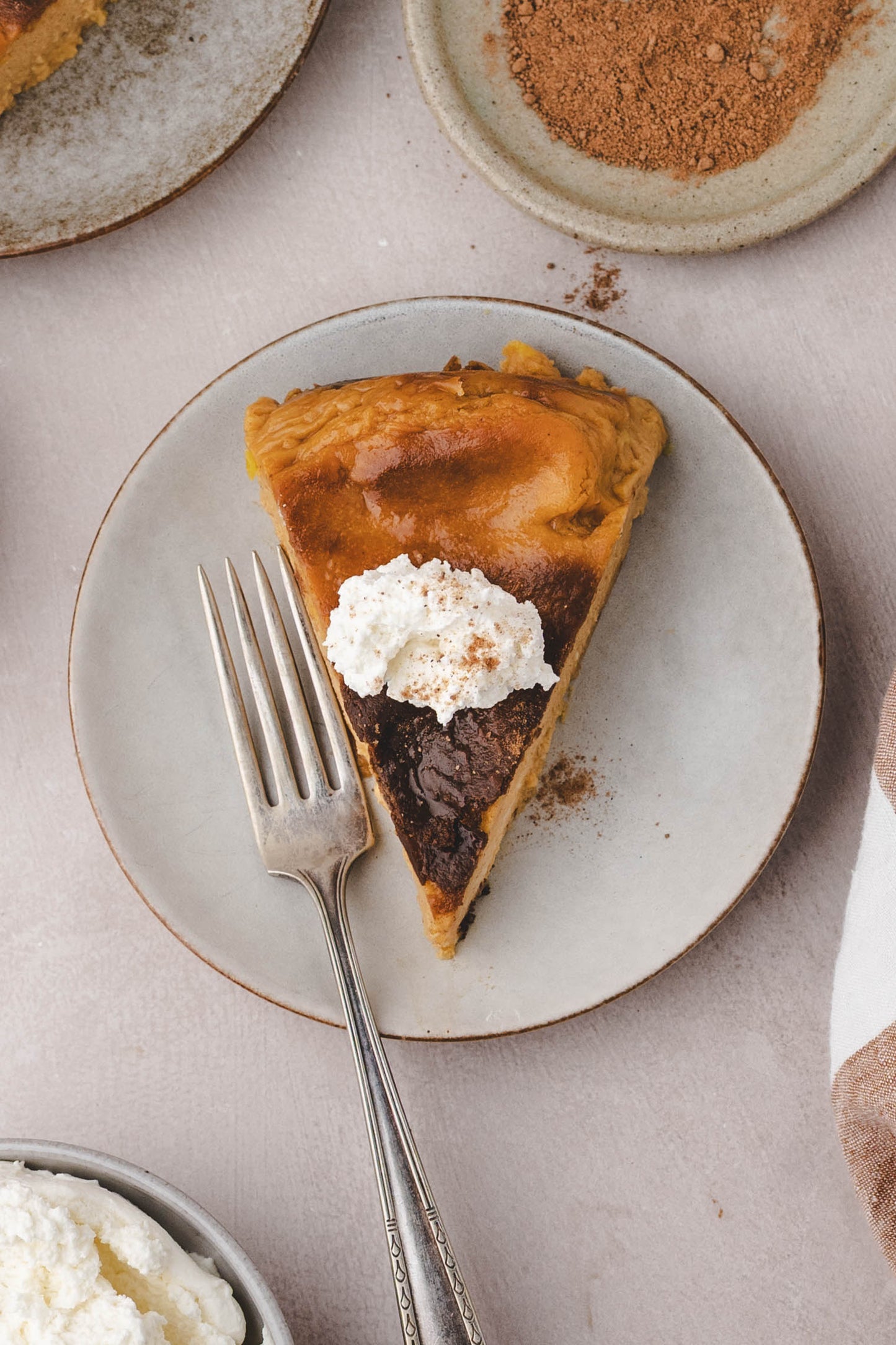 Pumpkin Spice Cheesecake (Basque)